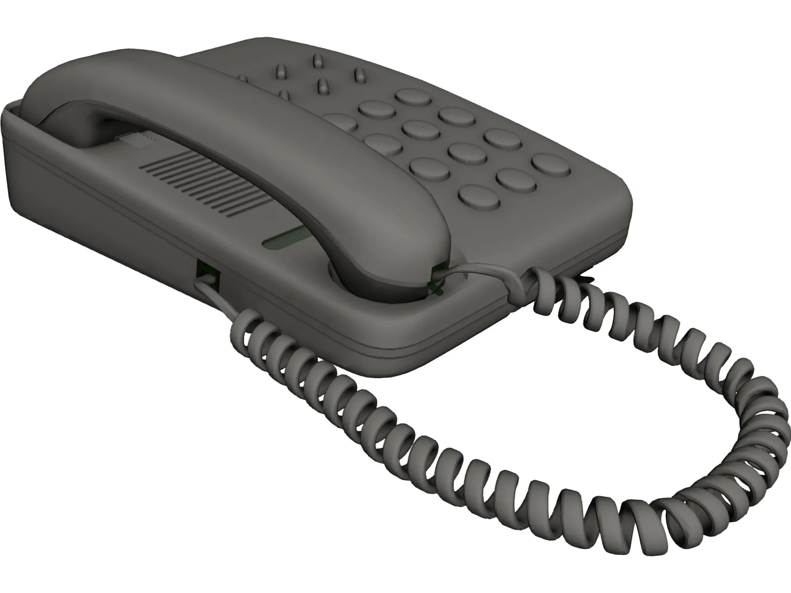 Spanish Telephone 3D Model main preview