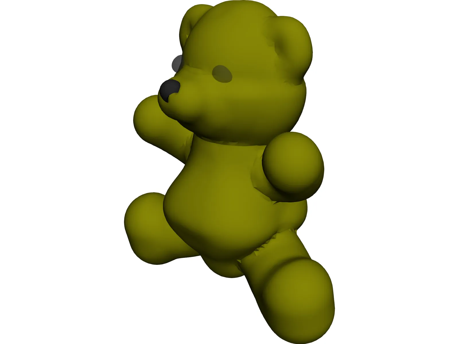 Bear 3D Model main preview