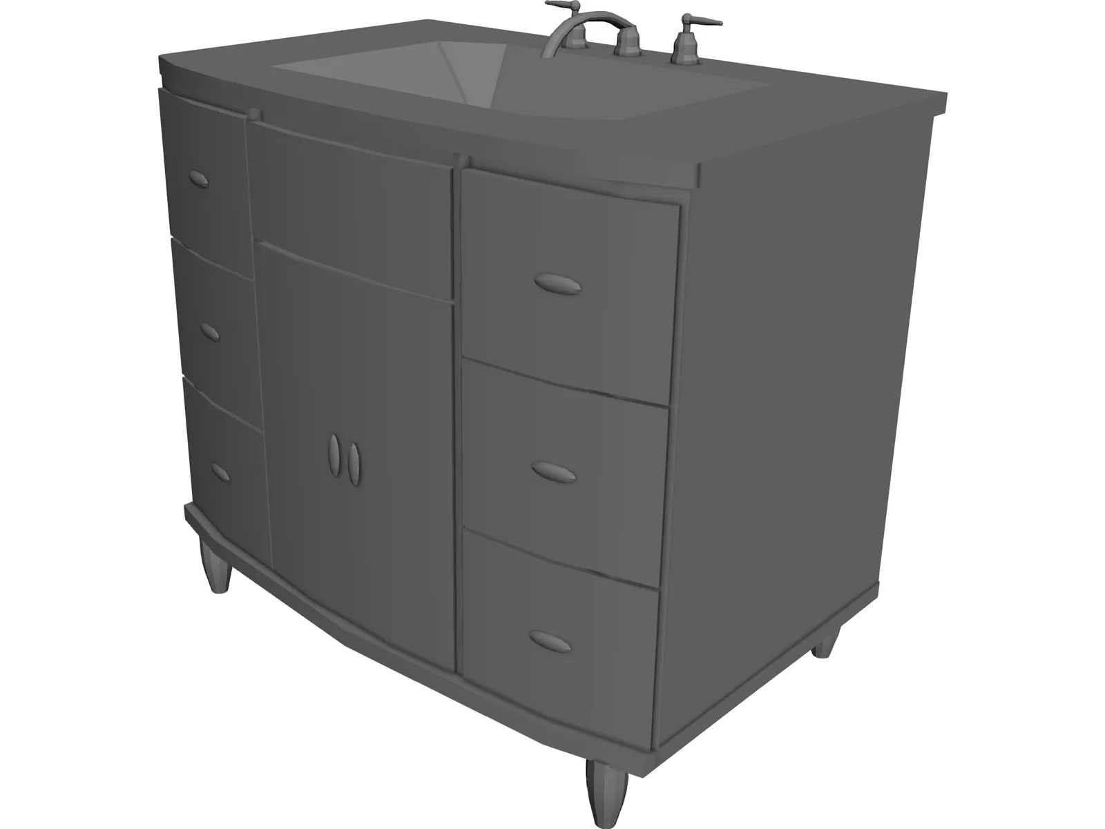 Great Indoors Sink 3D Model main preview