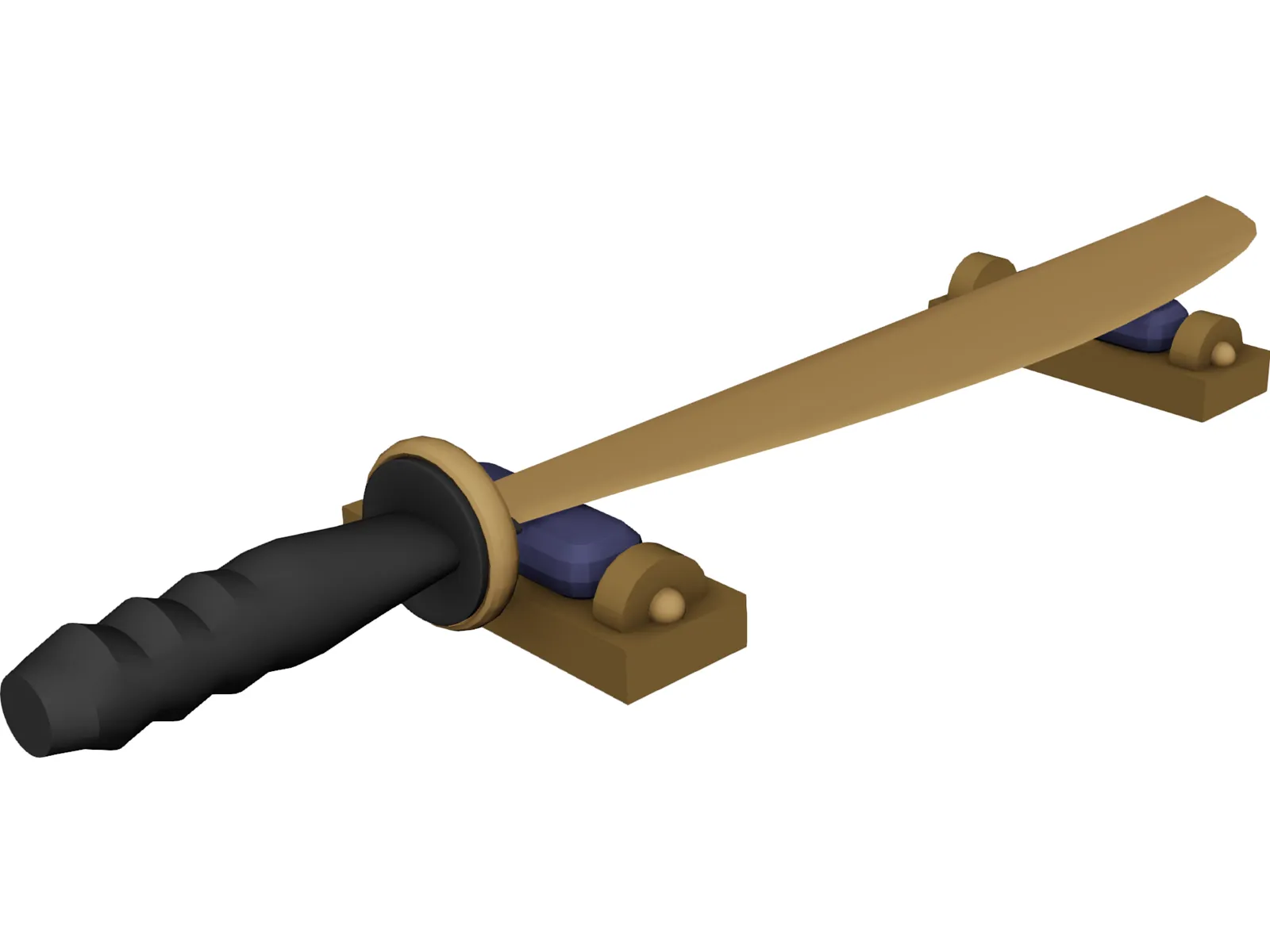 Sword Arabia 3D Model main preview