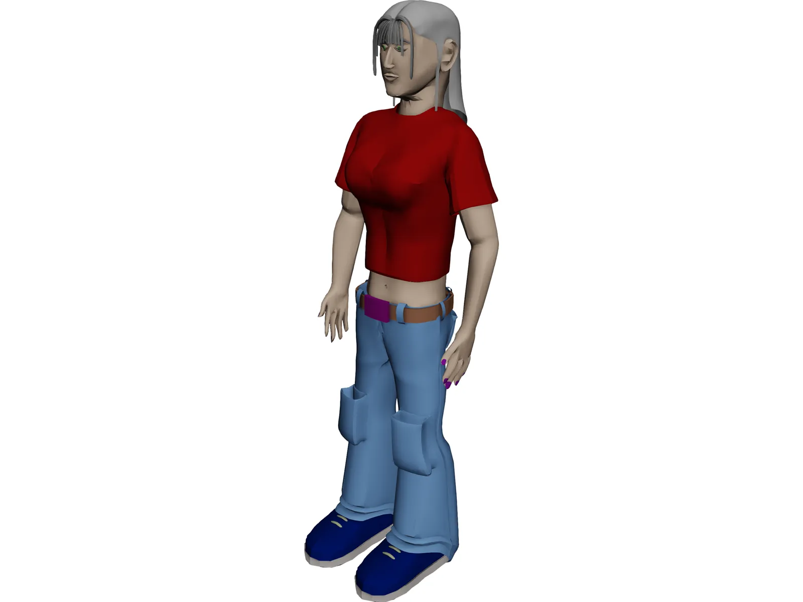 Boy 3D Model main preview