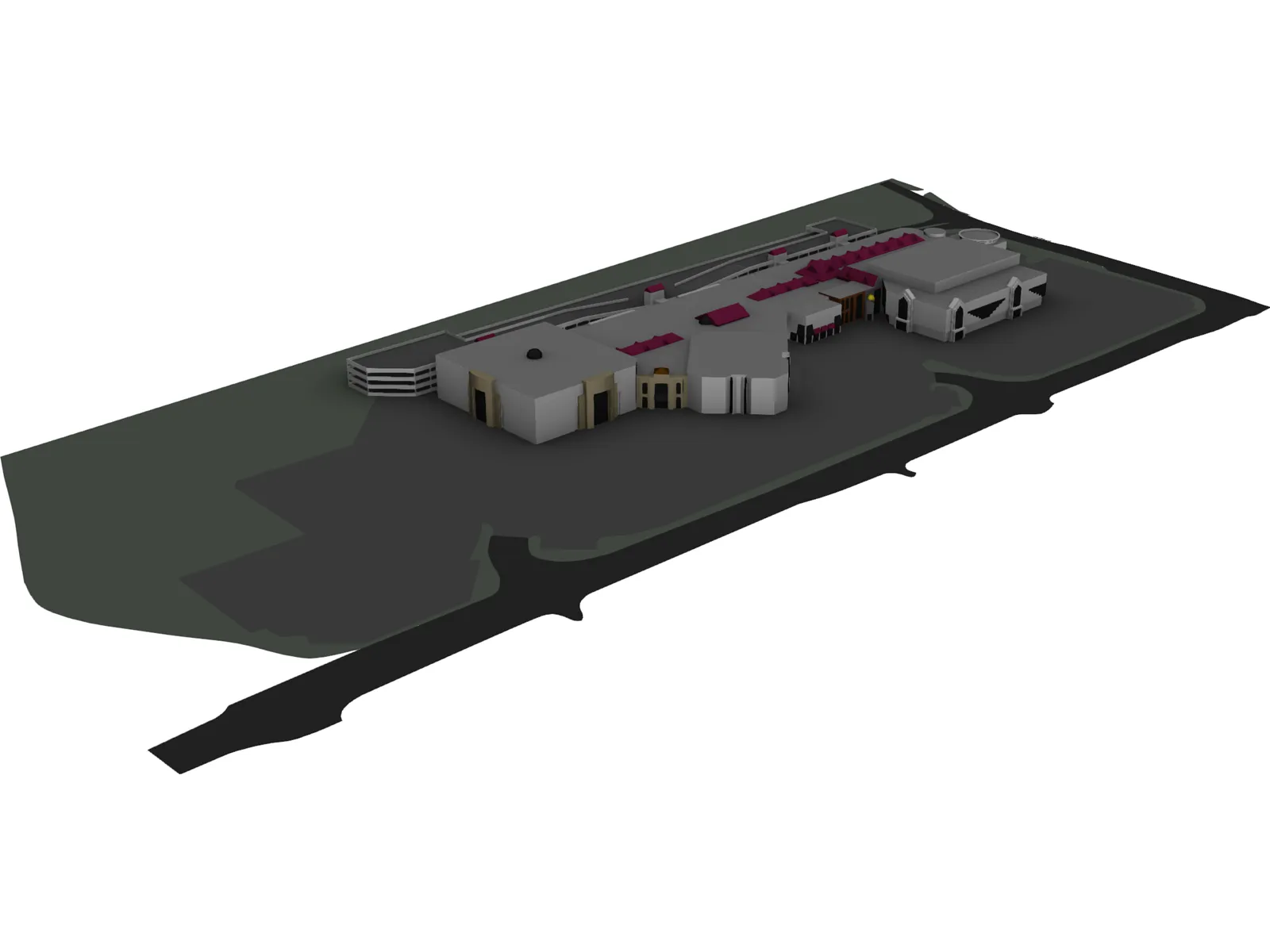 St. Louis Galleria Mall 3D Model main preview
