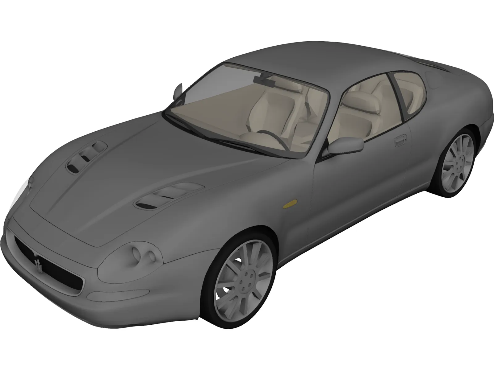 Maserati 3200GT 3D Model main preview
