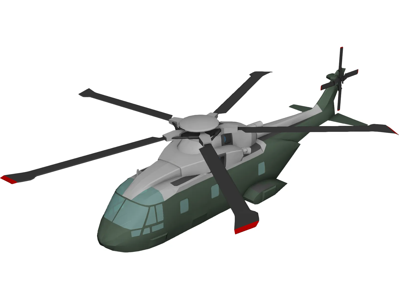 US-101 3D Model main preview