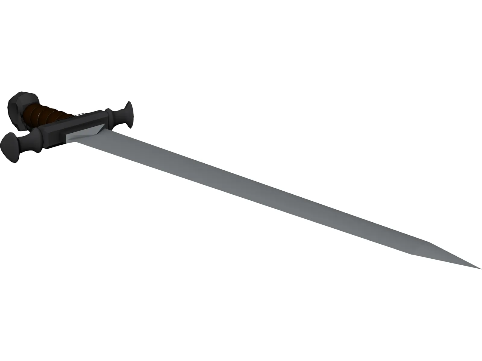 Sword 3D Model main preview