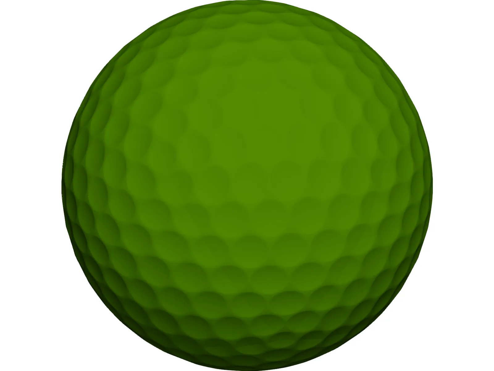 Golf Ball 3D Model main preview