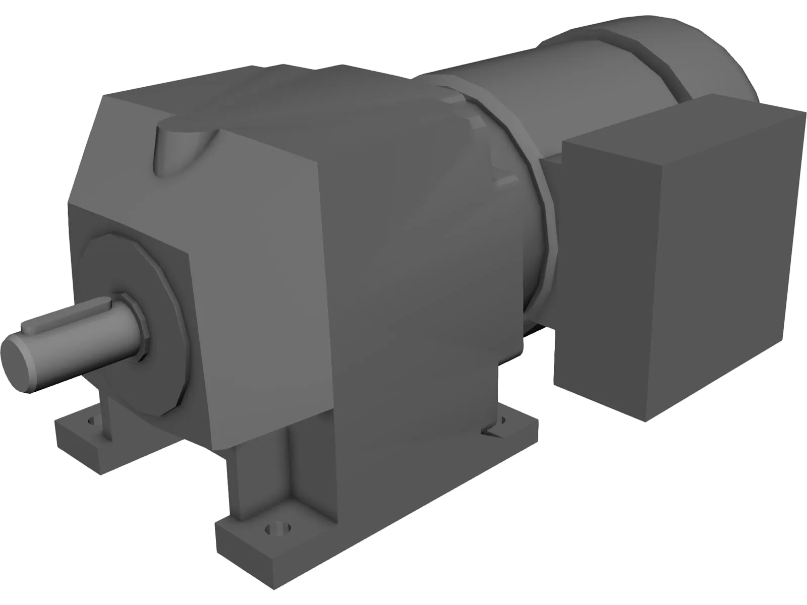 Nord Gear Motor sk172 63S 3D Model main preview