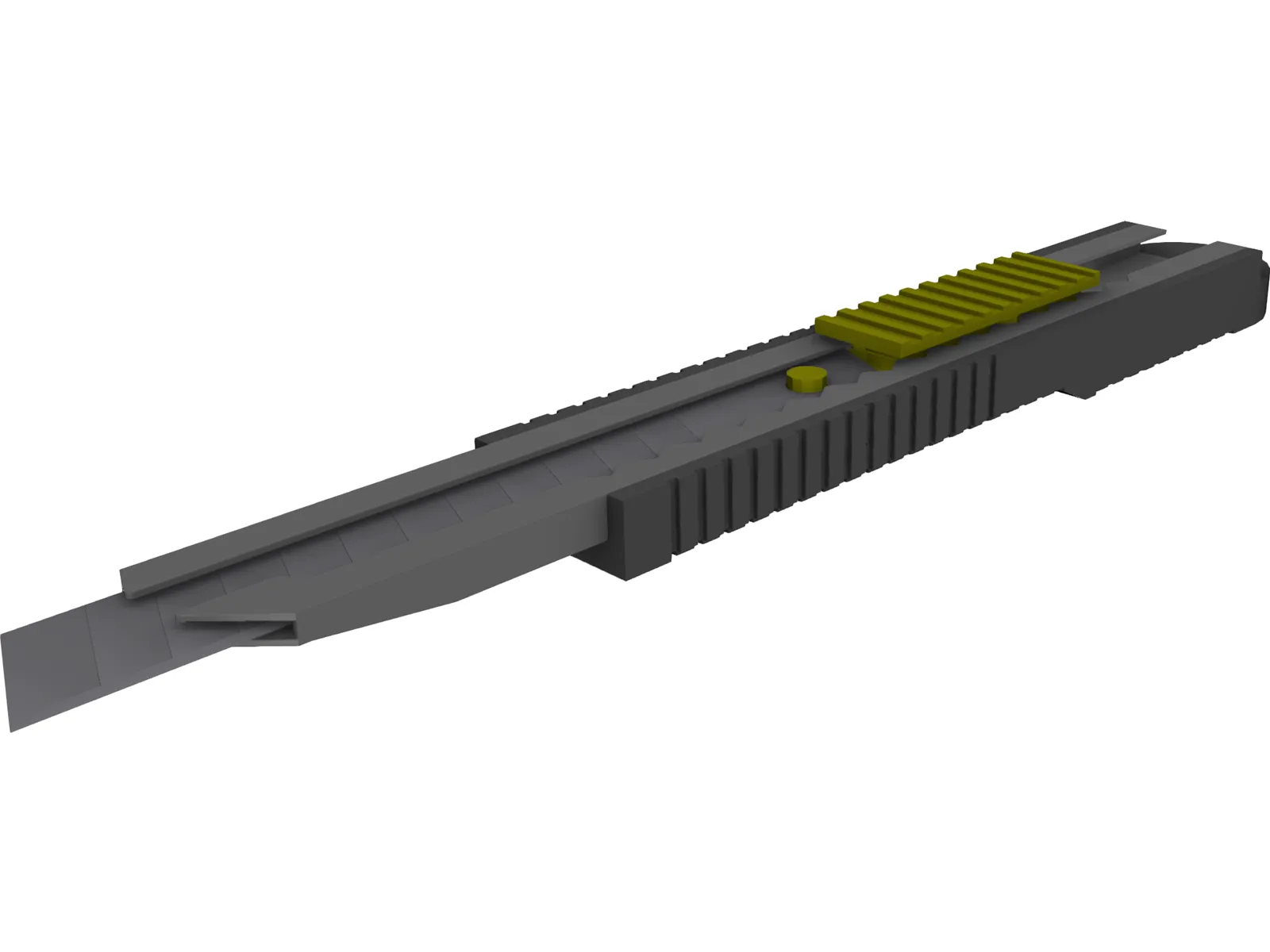 Olfa Stanley Knife fwp-1 3D Model main preview