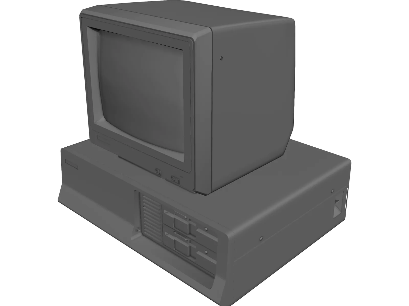 Computer 3D Model main preview