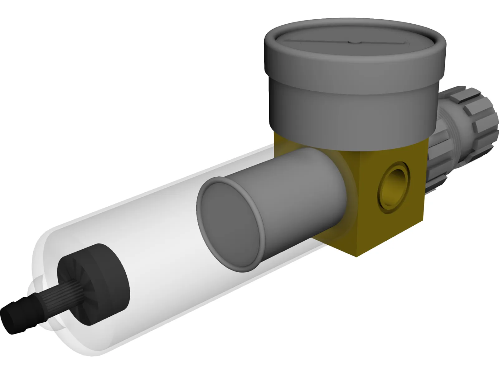 Air Regulator 3D Model main preview