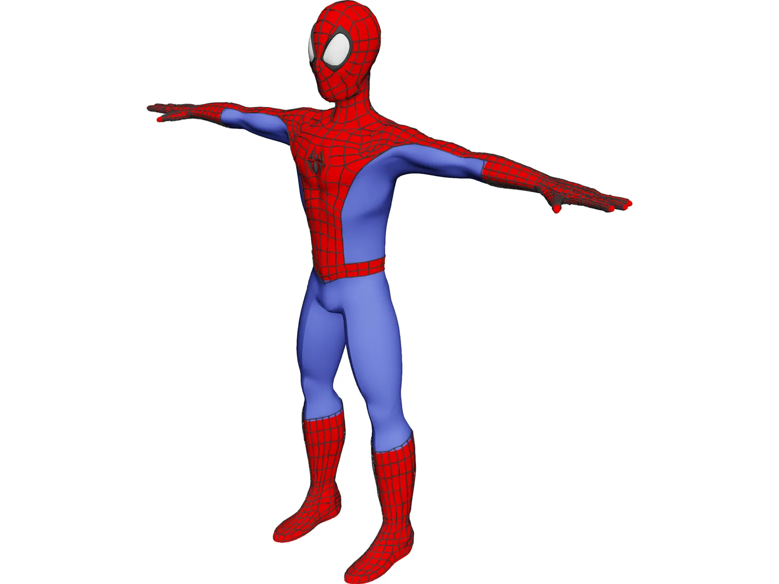 Spider Man 3D Model main preview
