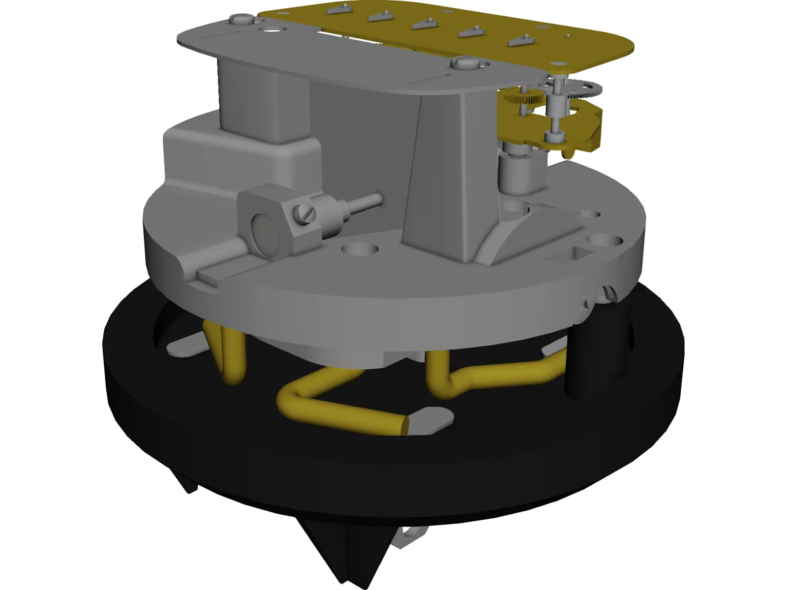 Kilowatt-Hour Meter 3D Model main preview