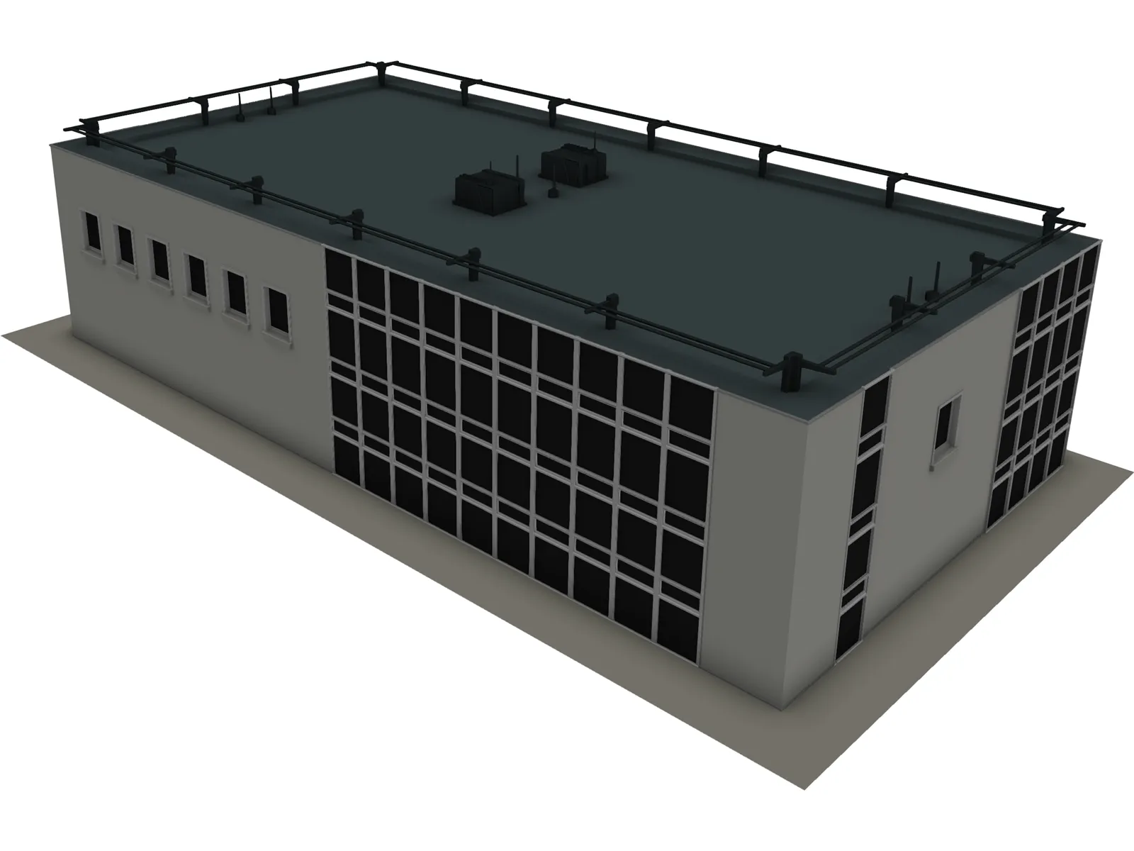 Small Office 3D Model main preview