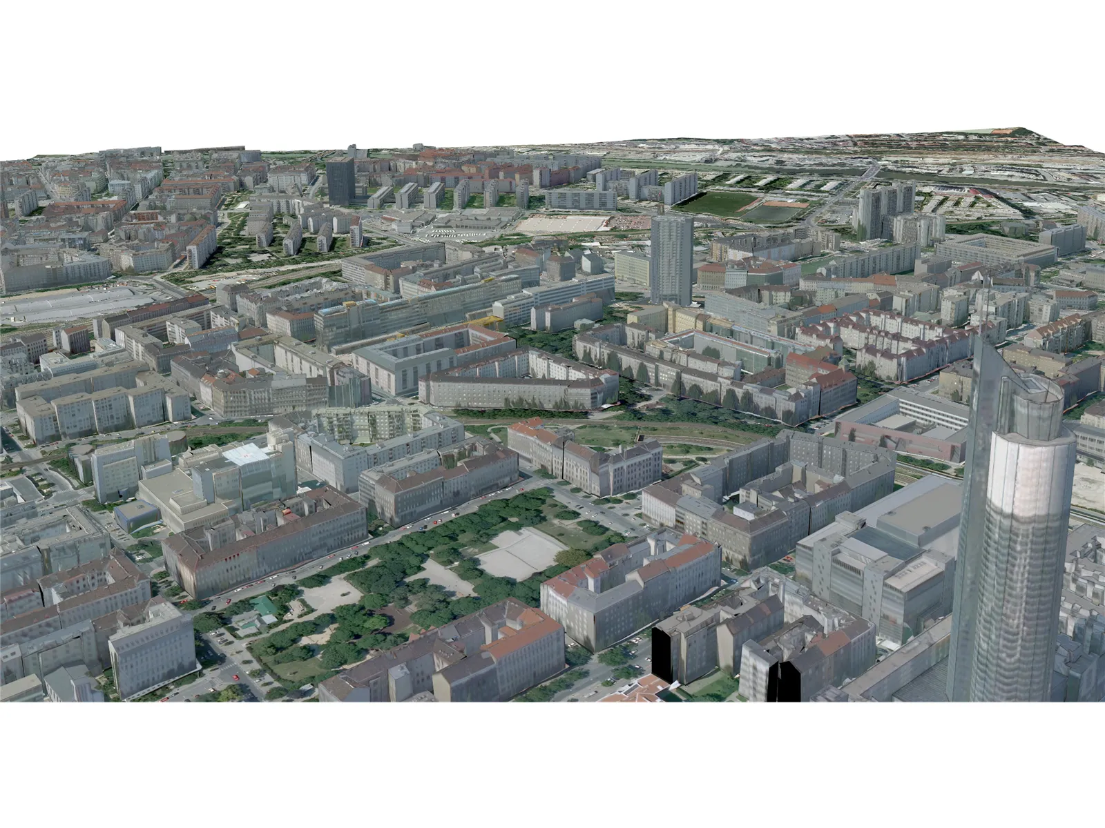 Vienna City [Part 1/13] 3D Model main preview
