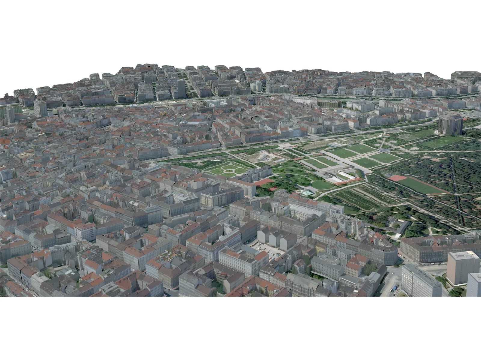 Vienna City [Part 4/13] 3D Model main preview