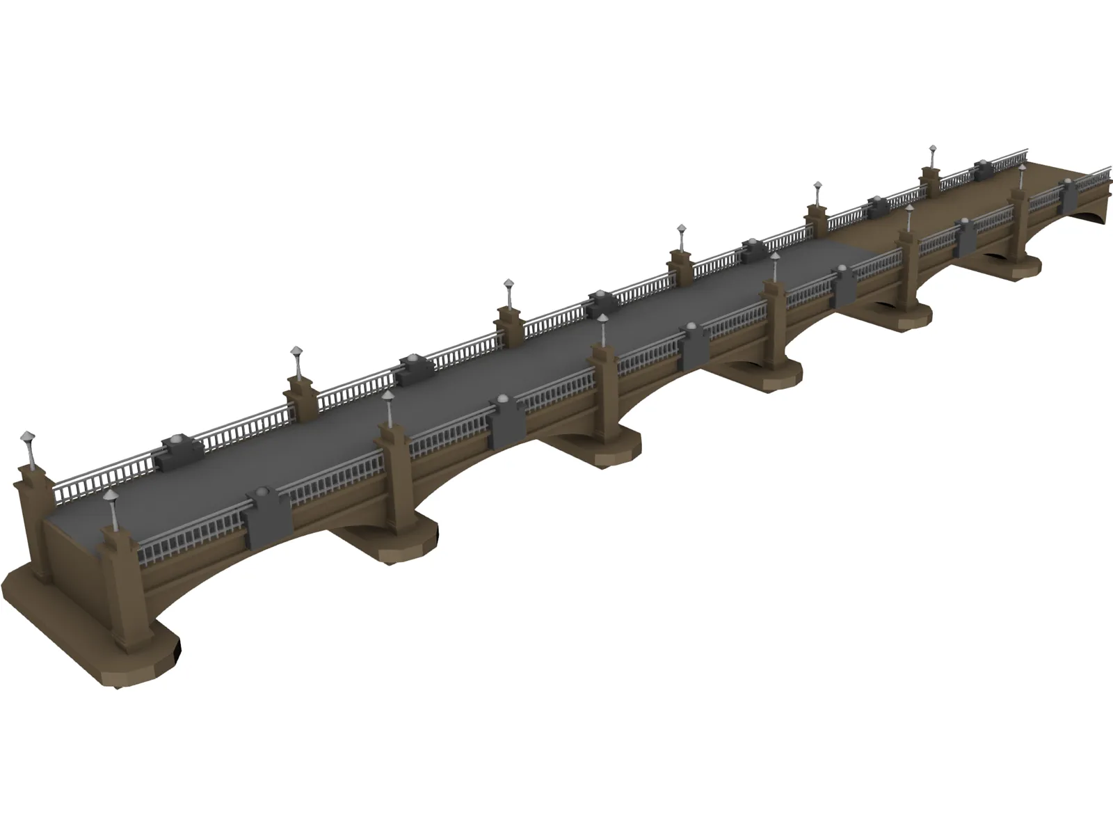 Bridge 3D Model main preview