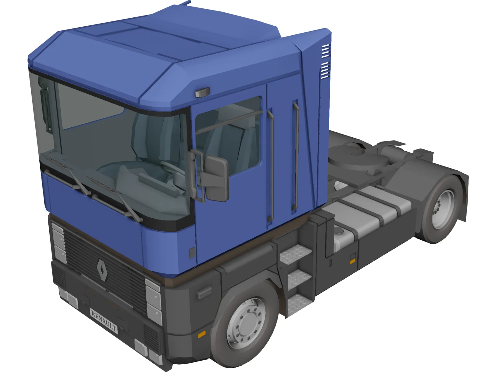 Renault Magnum 3D Model main preview