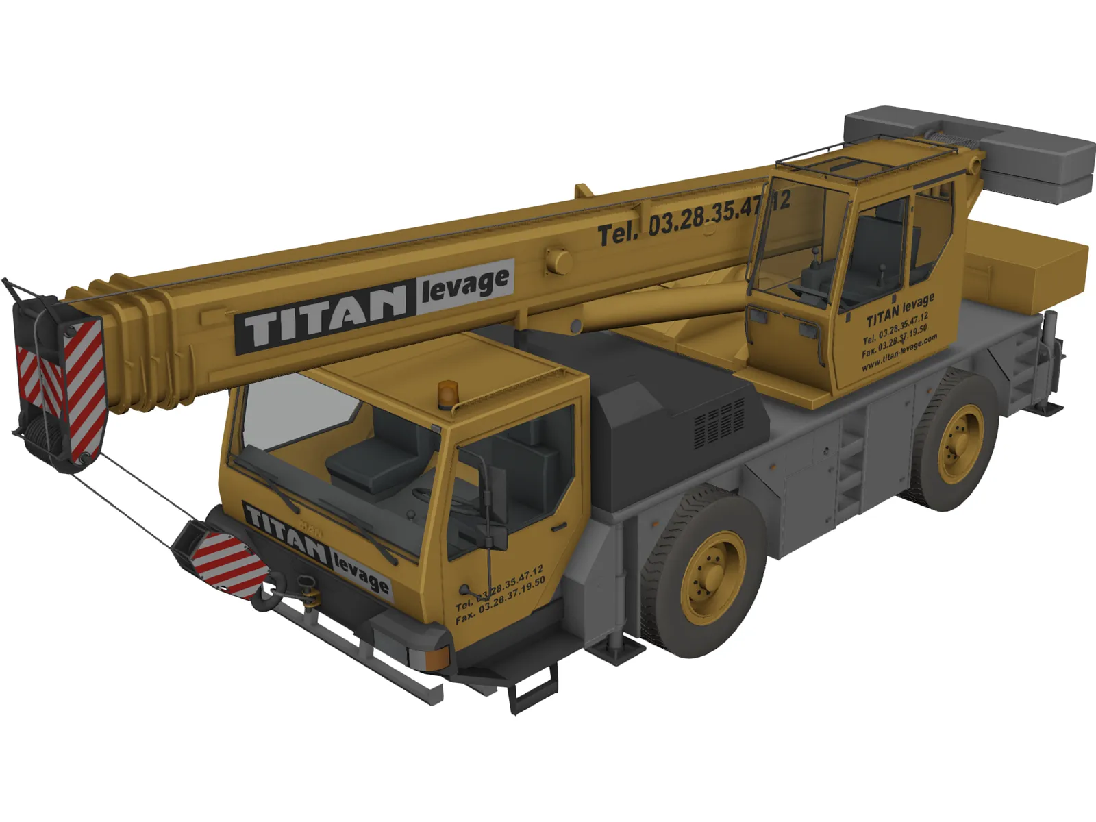 Man LTM 1160 3D Model main preview