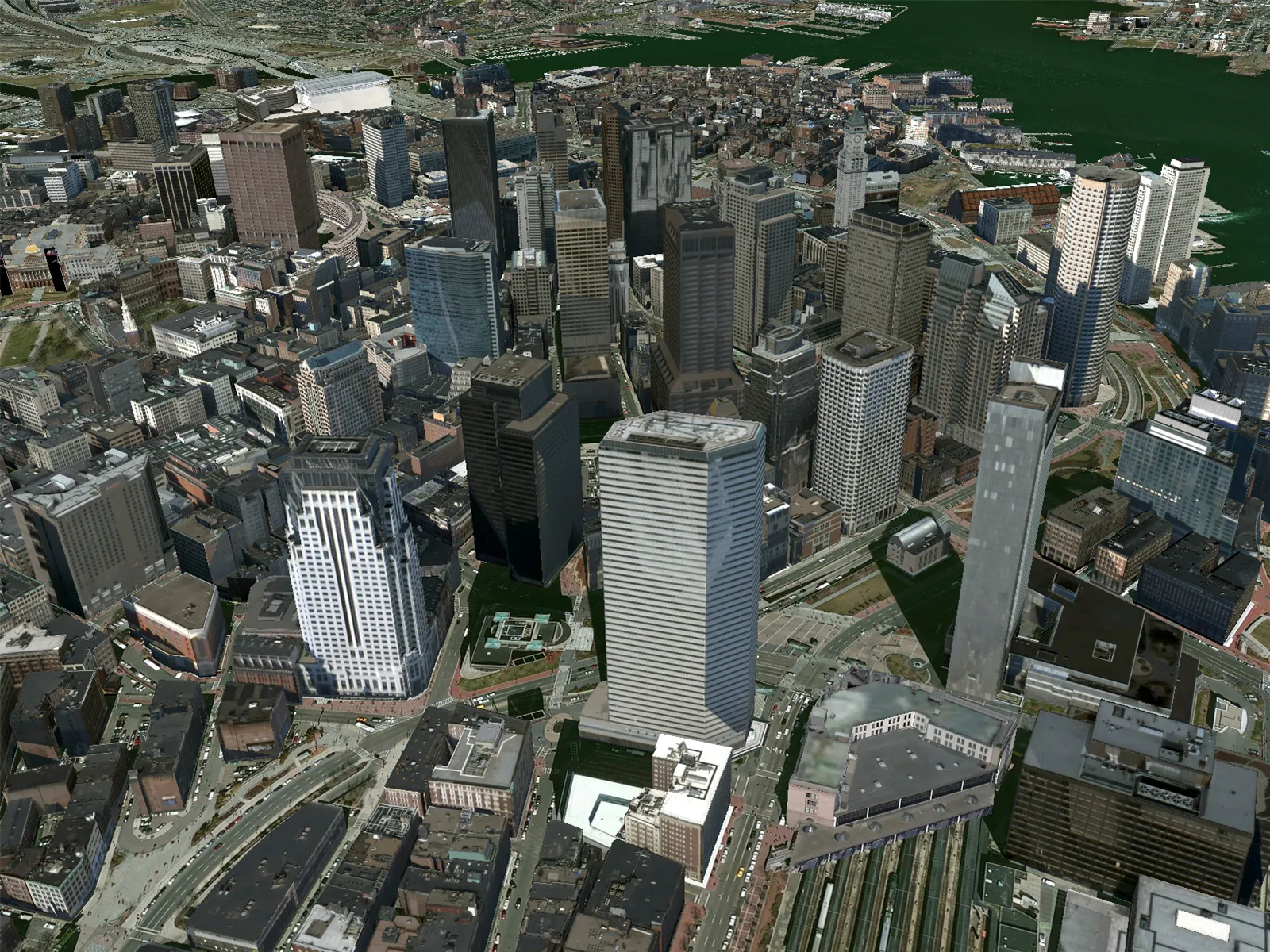 Boston City 3D Model main preview