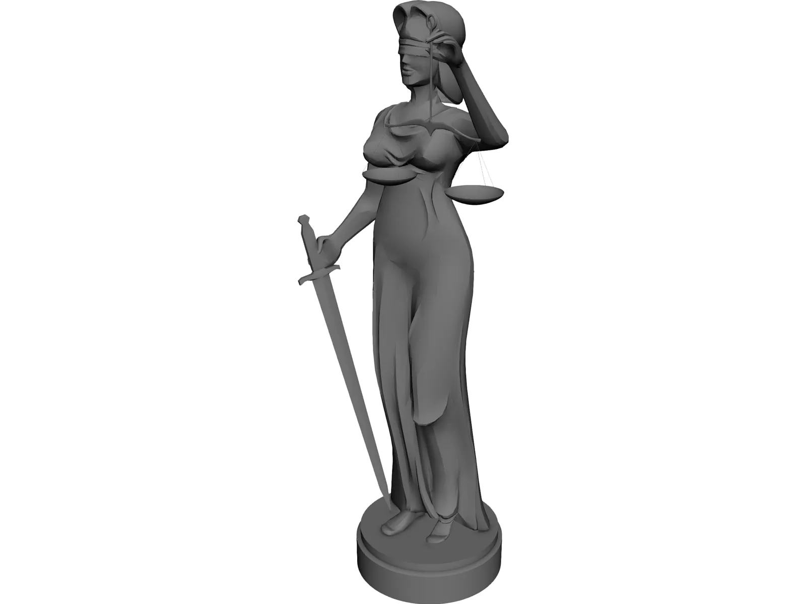 Femida 3D Model main preview