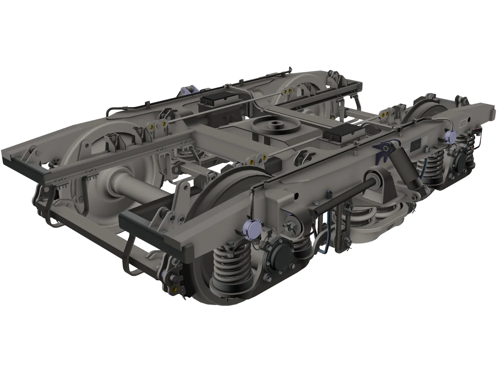 Bogie Minden-Deutz 3D Model main preview