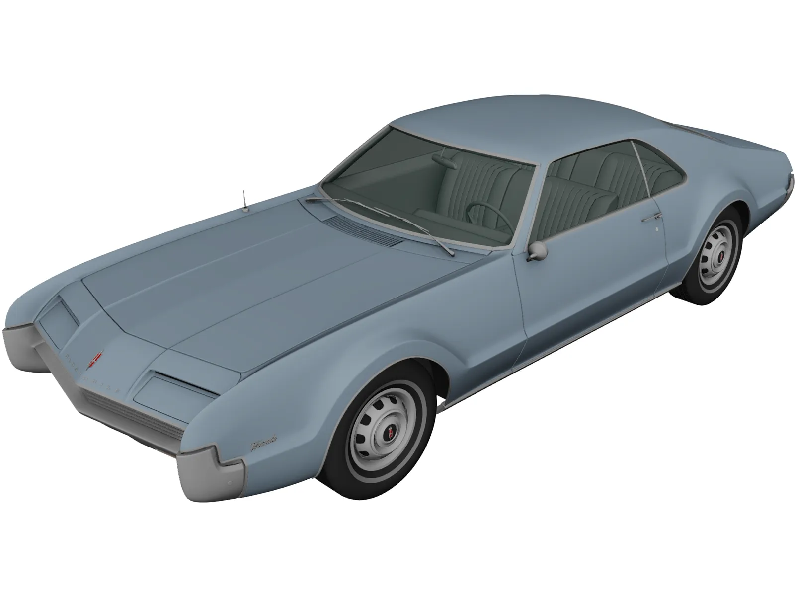 Oldsmobile Toronado (1966) 3D Model main preview