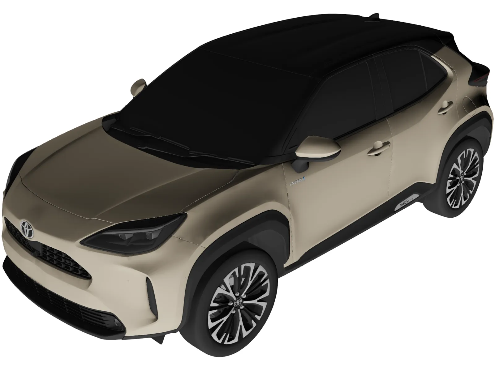 Toyota Yaris (2020) 3D Model main preview