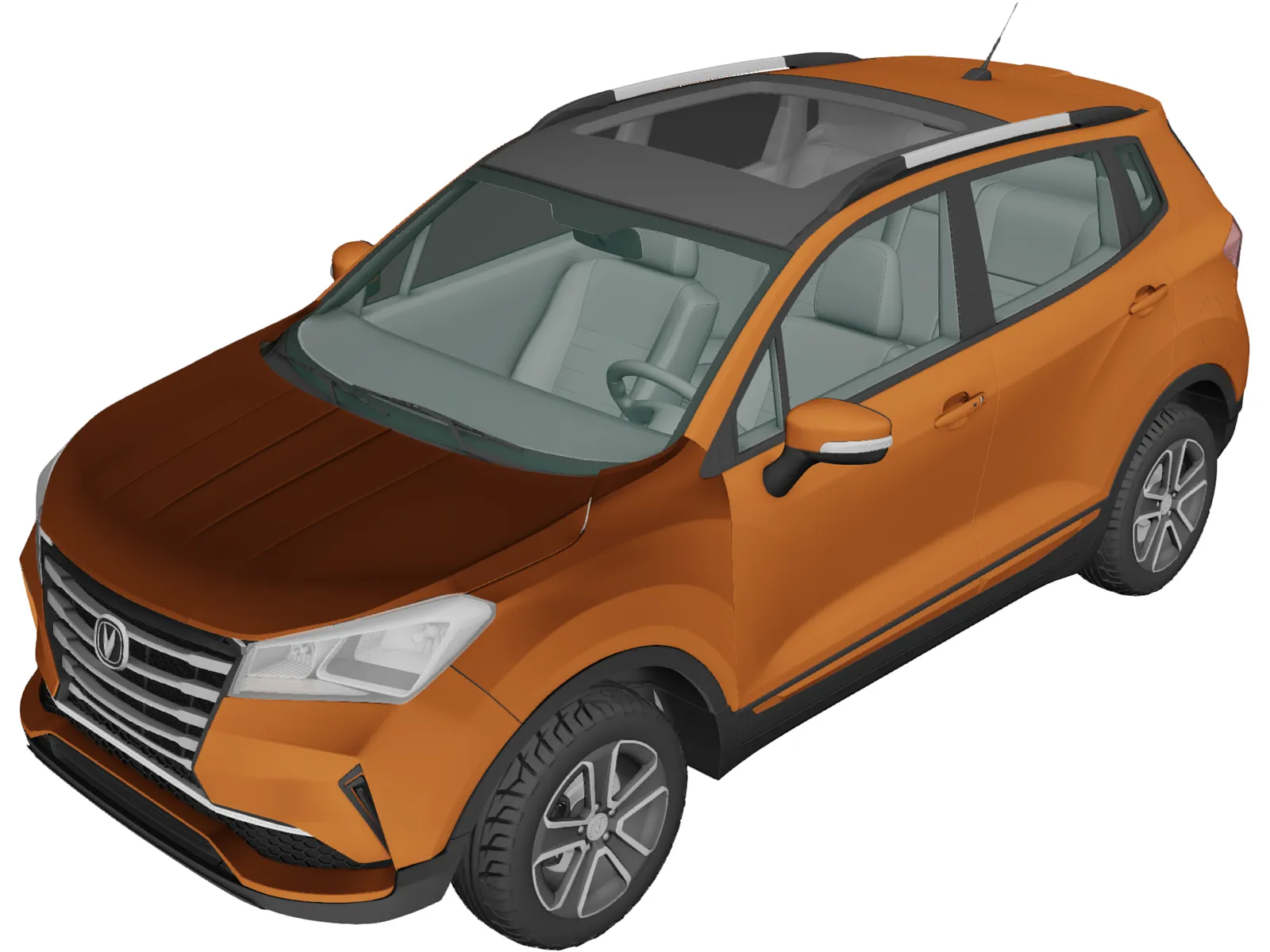 Changan CS15 (2023) 3D Model main preview