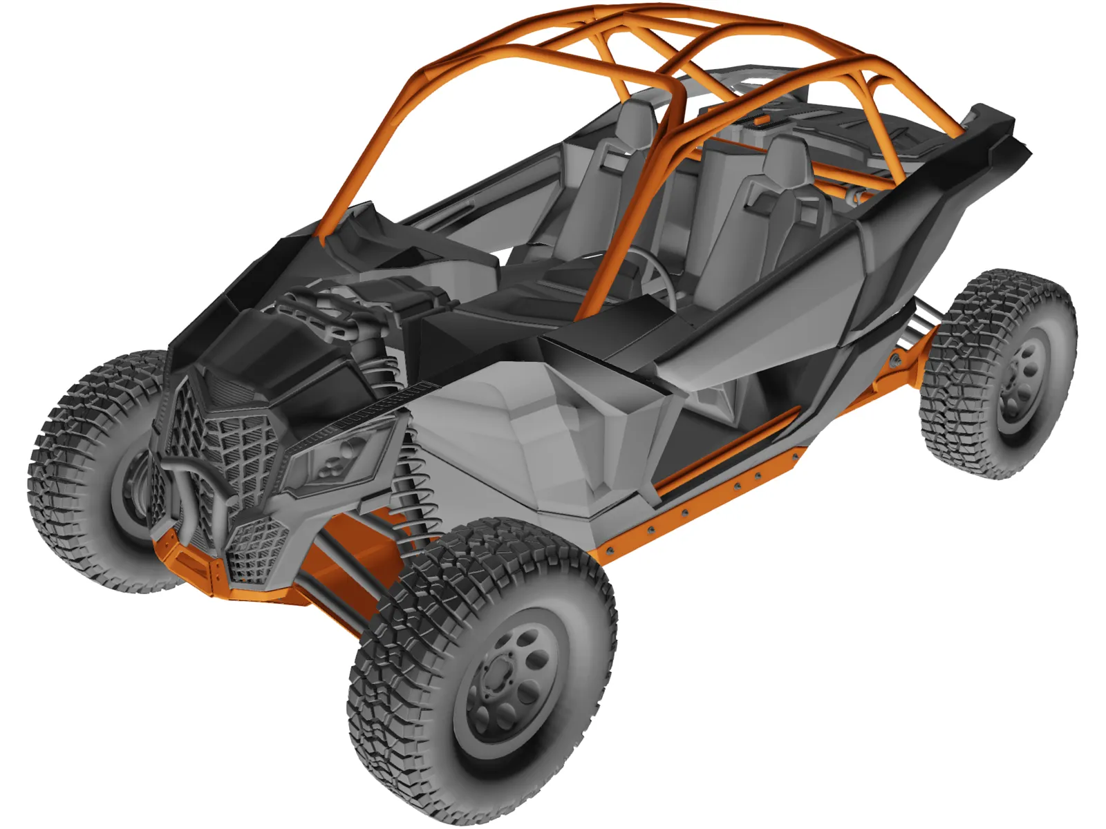 Can Am Maverick (2019) 3D Model main preview