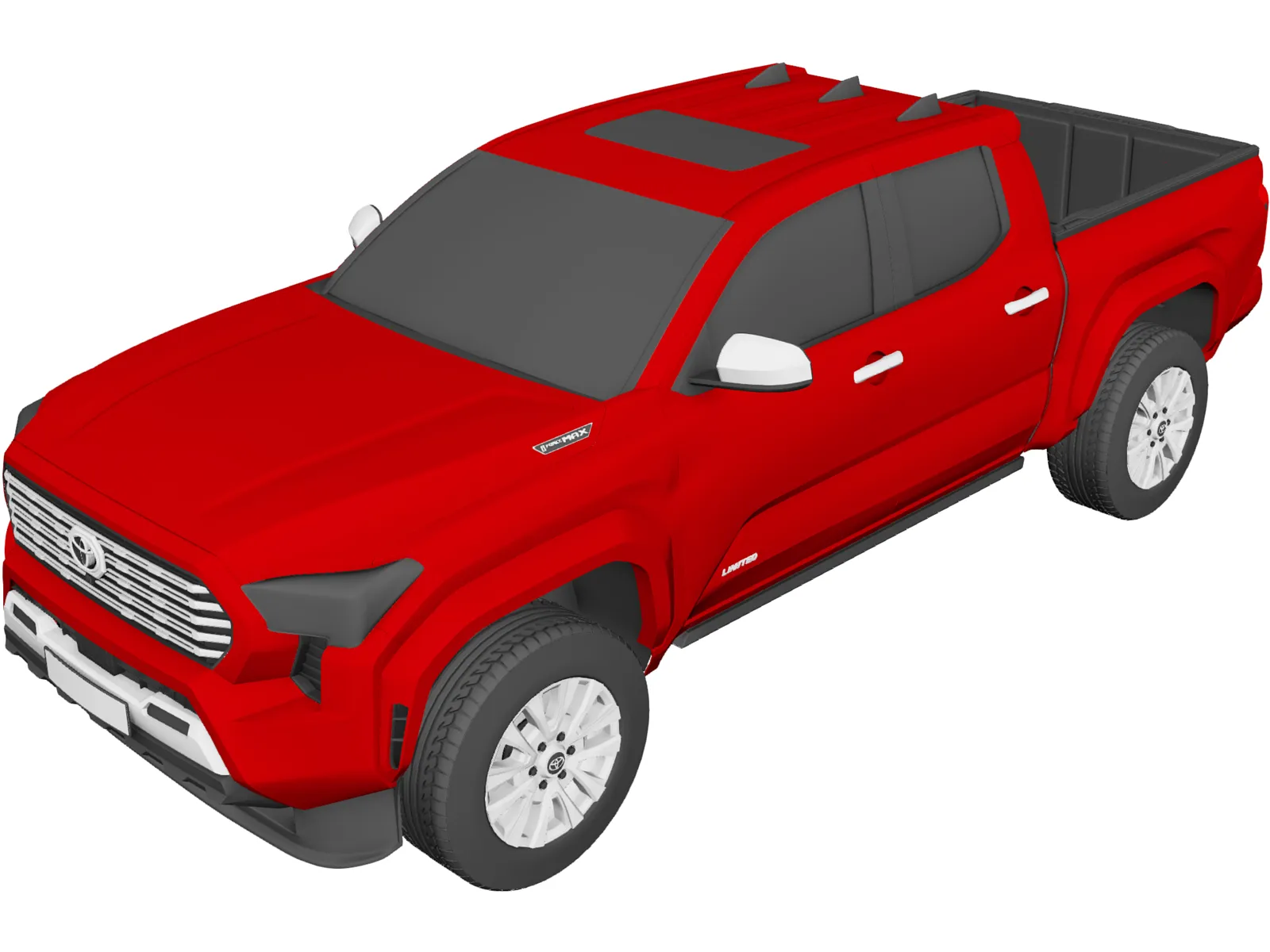 Toyota Tacoma (2024) 3D Model main preview