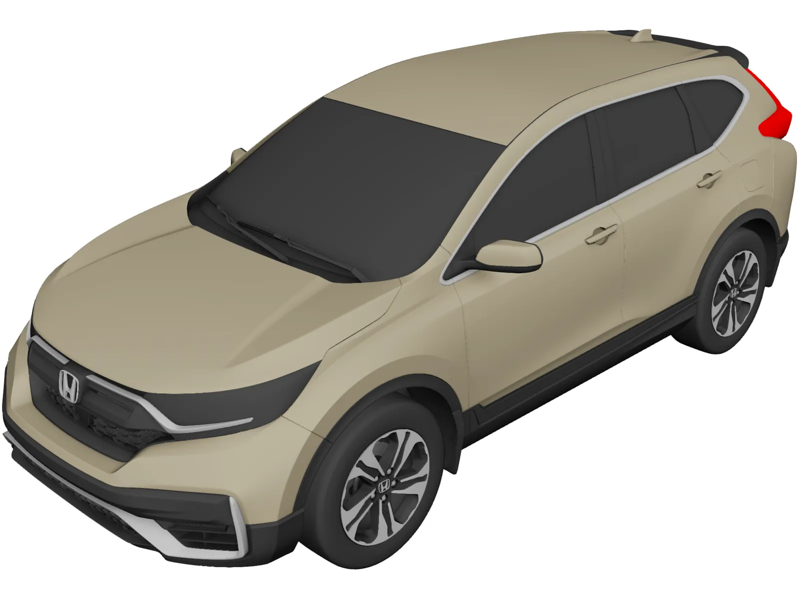 Honda CR-V LX (2021) 3D Model main preview