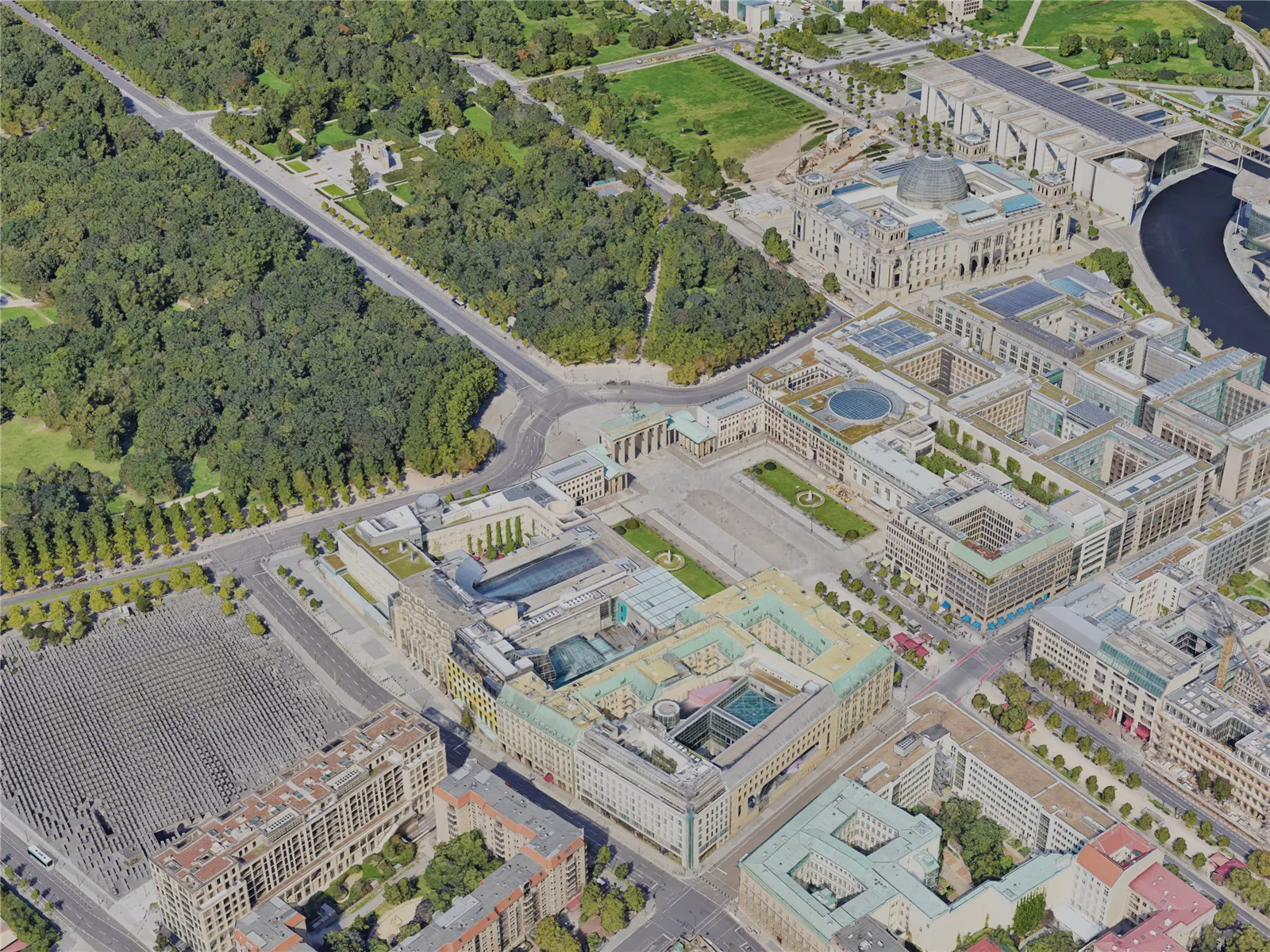 Berlin City, Germany (2023) 3D Model main preview
