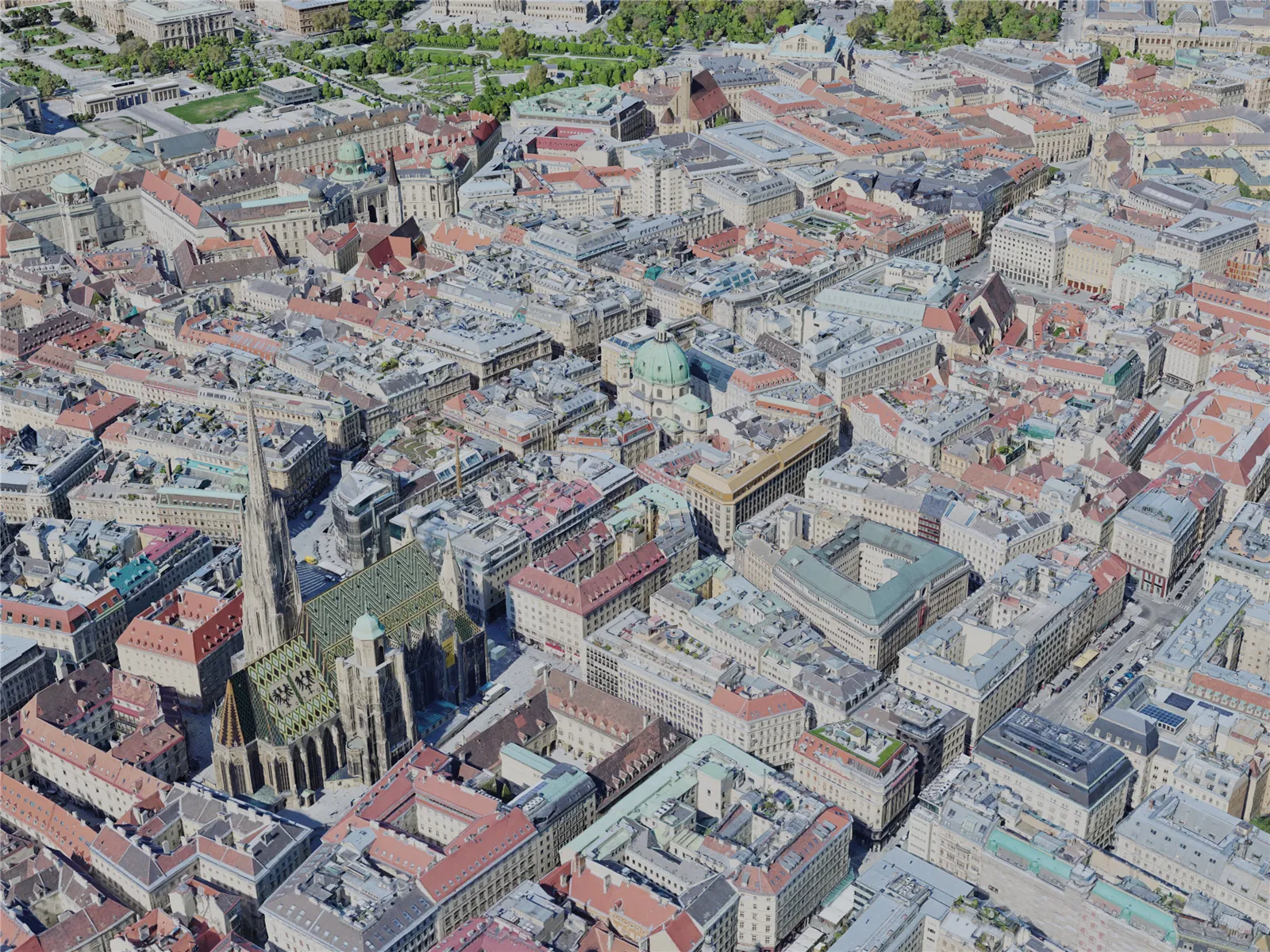 Vienna City, Austria (2023) 3D Model main preview