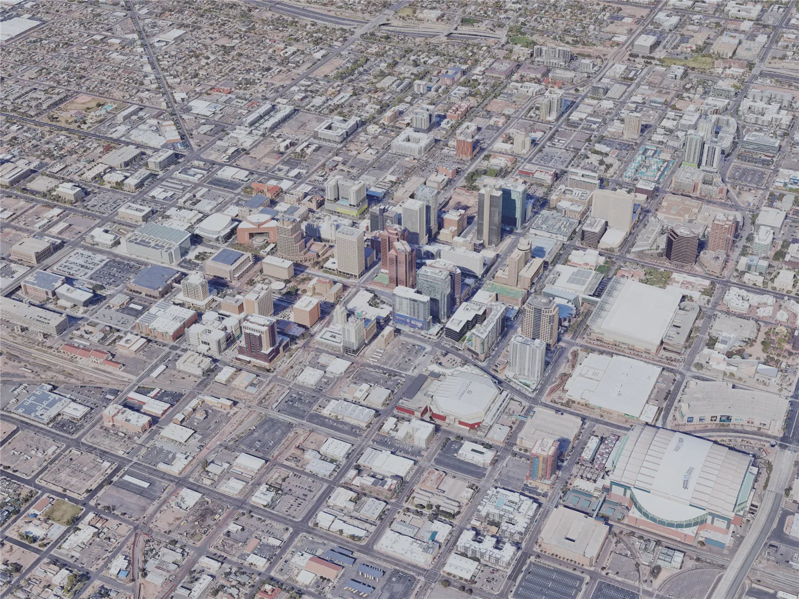 Phoenix City, USA (2022) 3D Model main preview