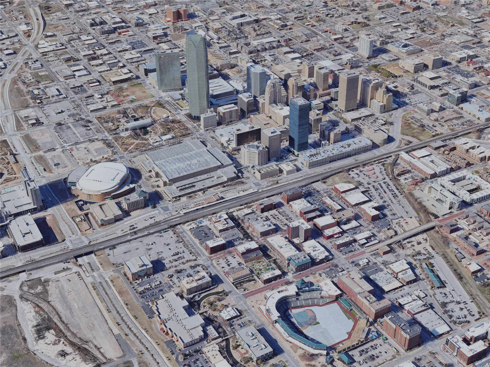 Oklahoma City, USA (2023) 3D Model main preview