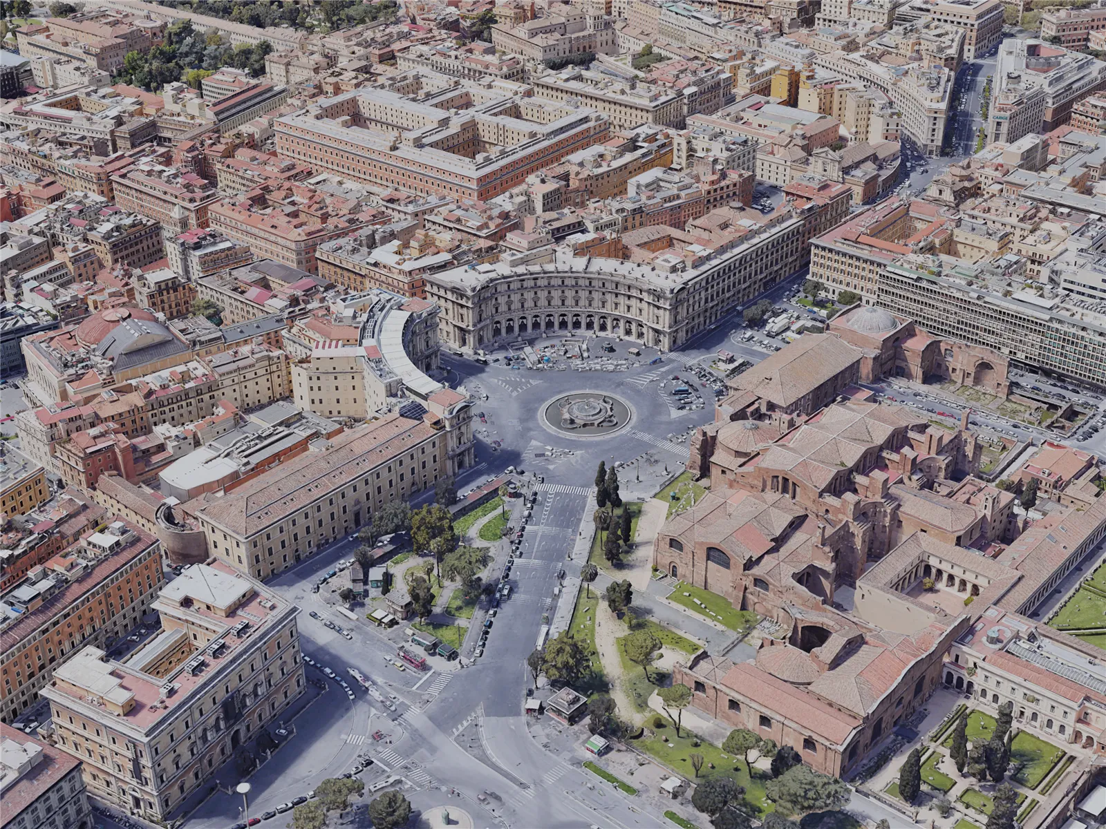 Rome City, Italy (2023) 3D Model main preview