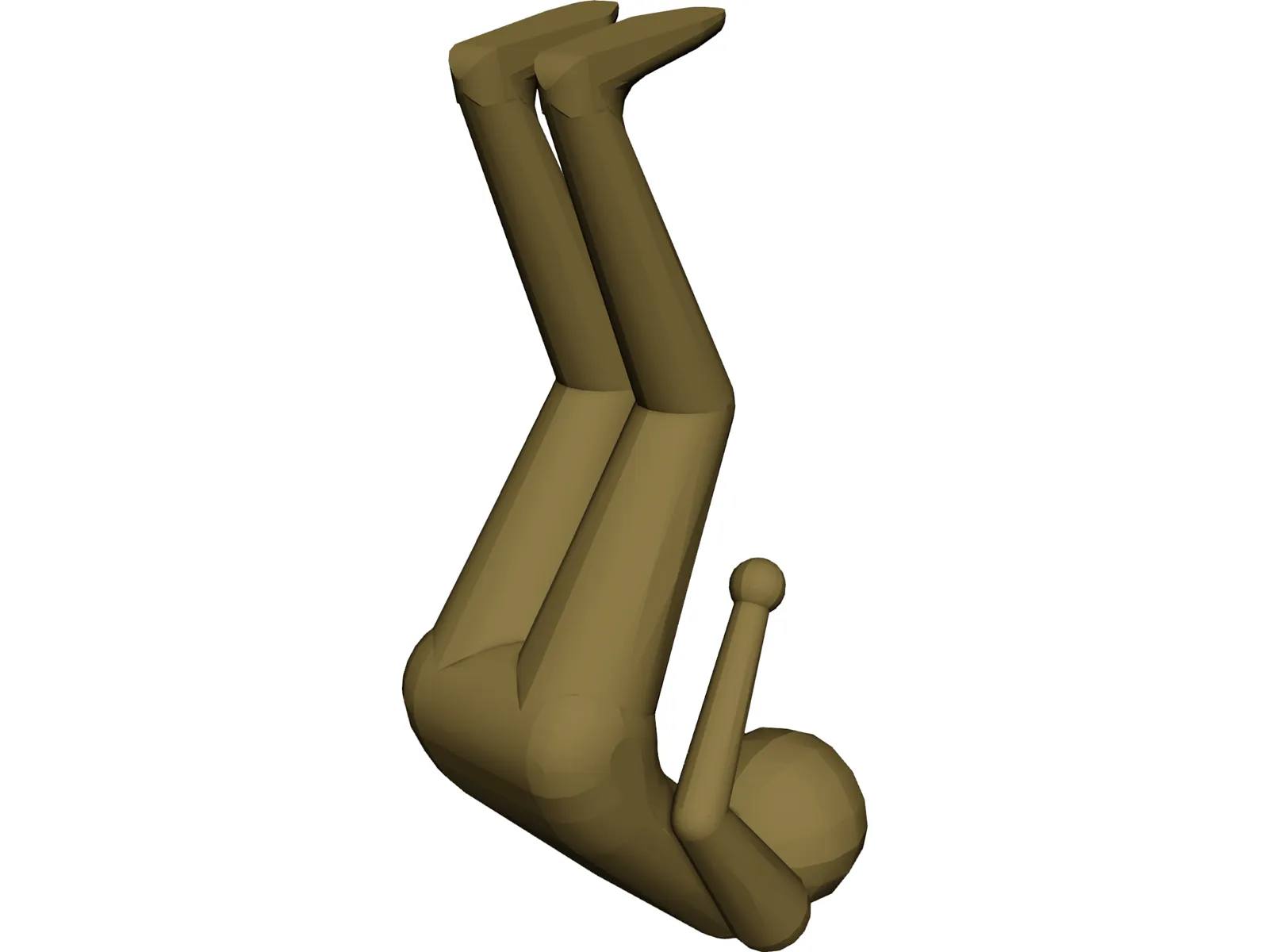 Racing Driver 3D Model main preview