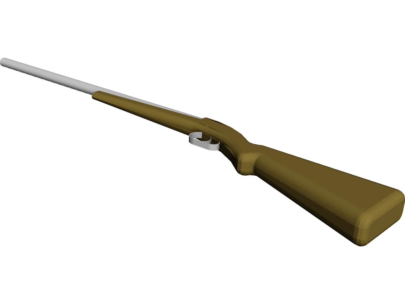 Ruger Shotgun Model KRL1127BRE 3D Model main preview