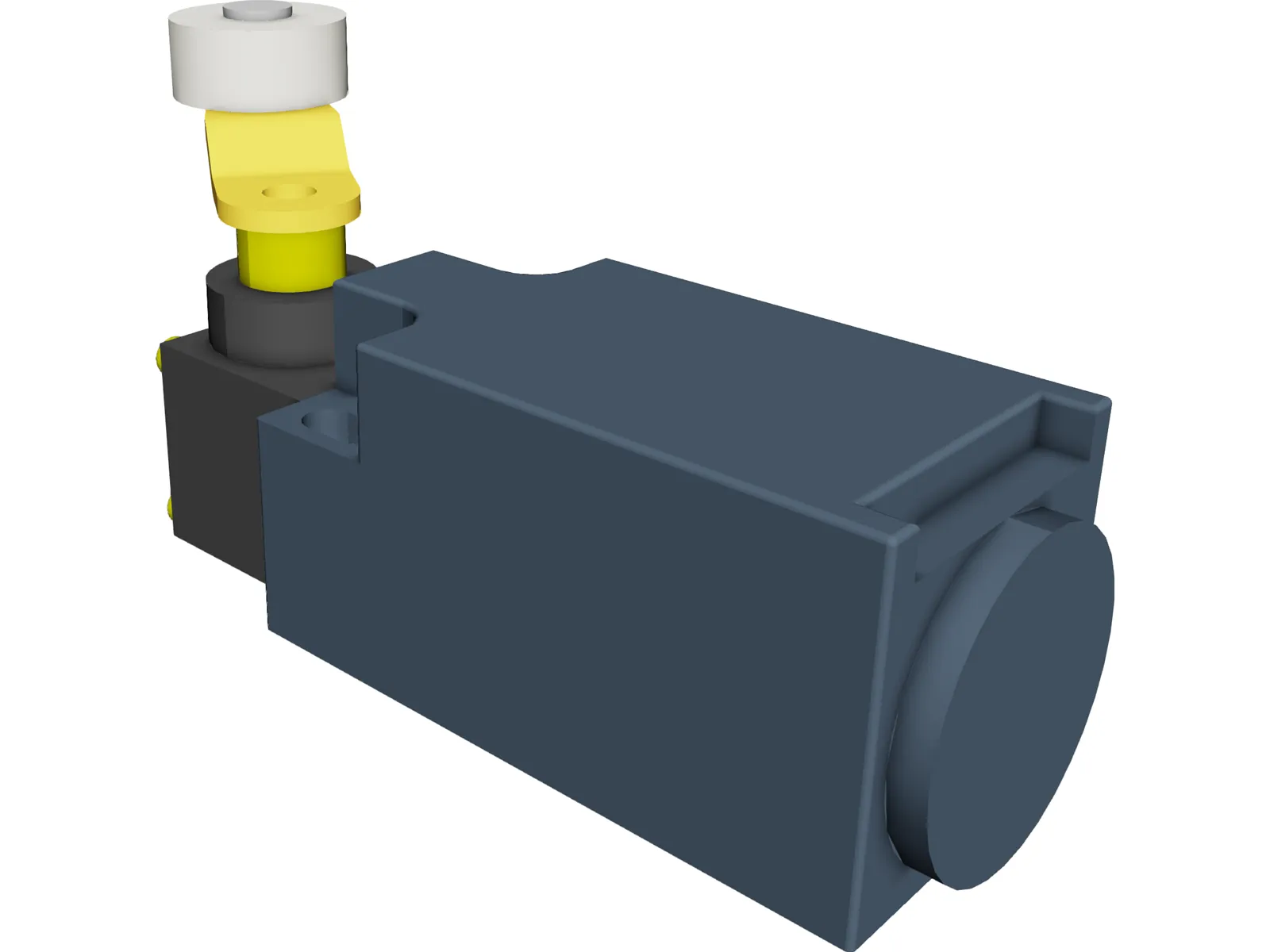 Roller Contact Switch 3D Model main preview