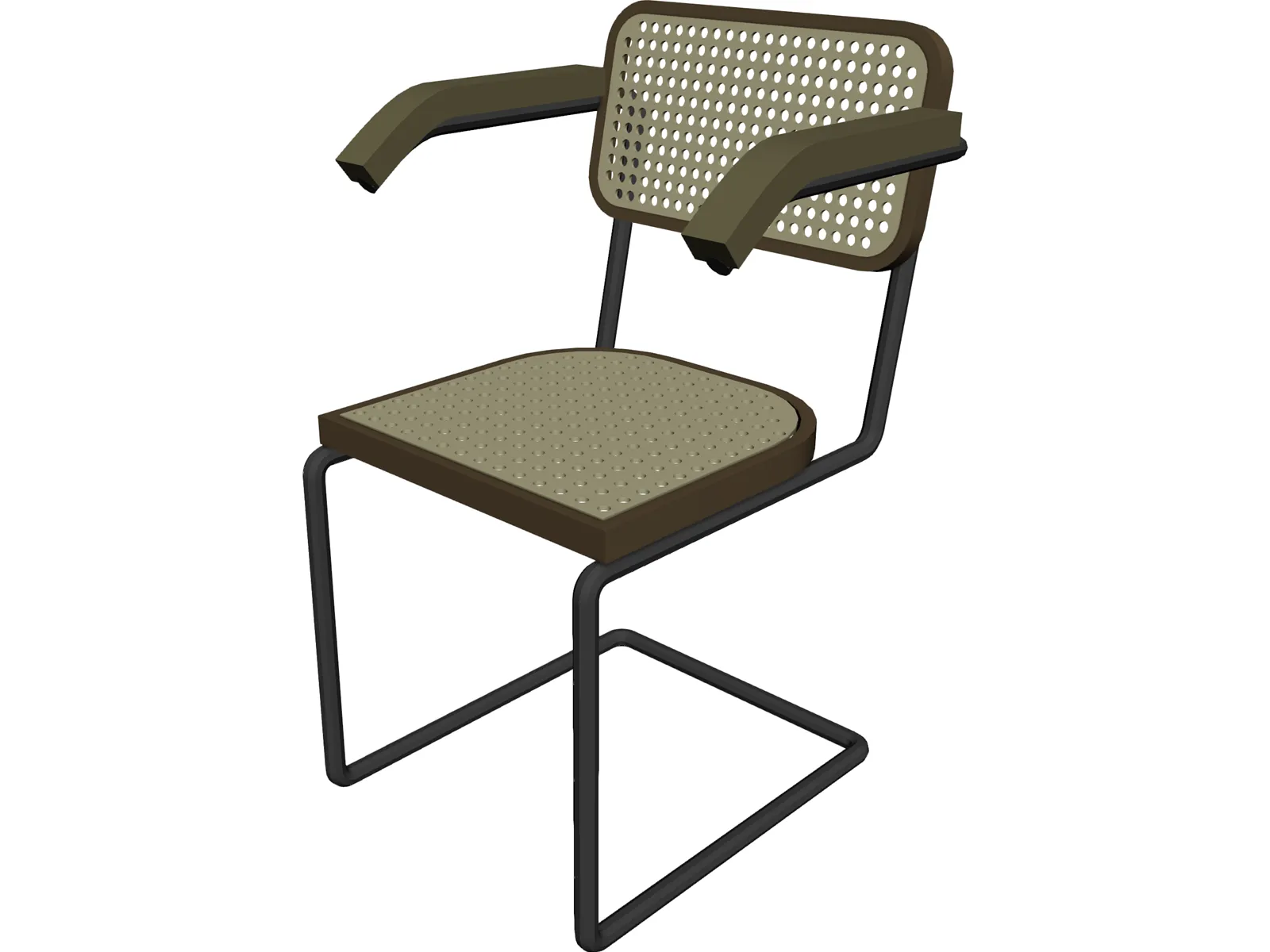 Office Chair 3D Model main preview