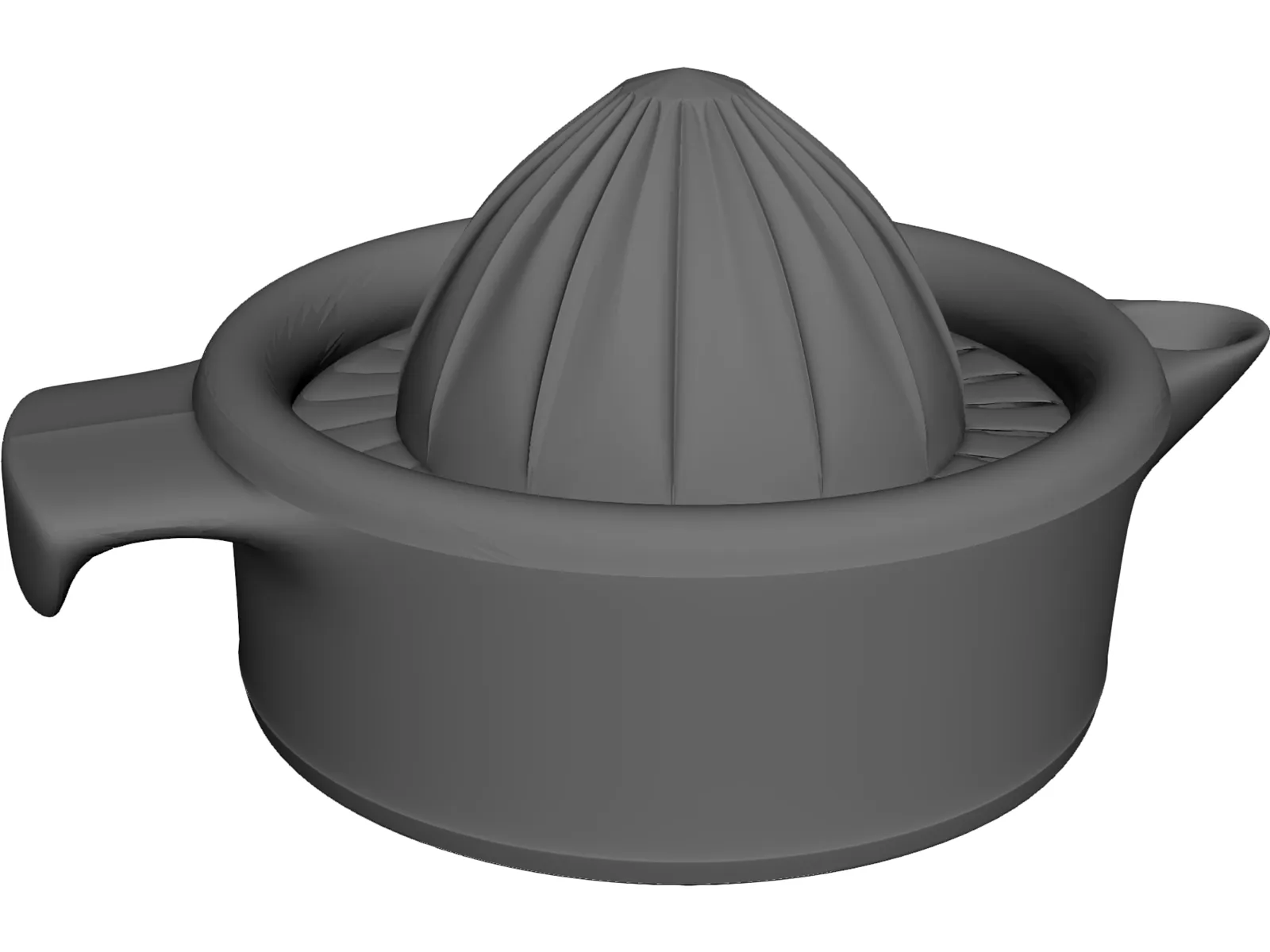 Citrus Juicer 3D Model main preview