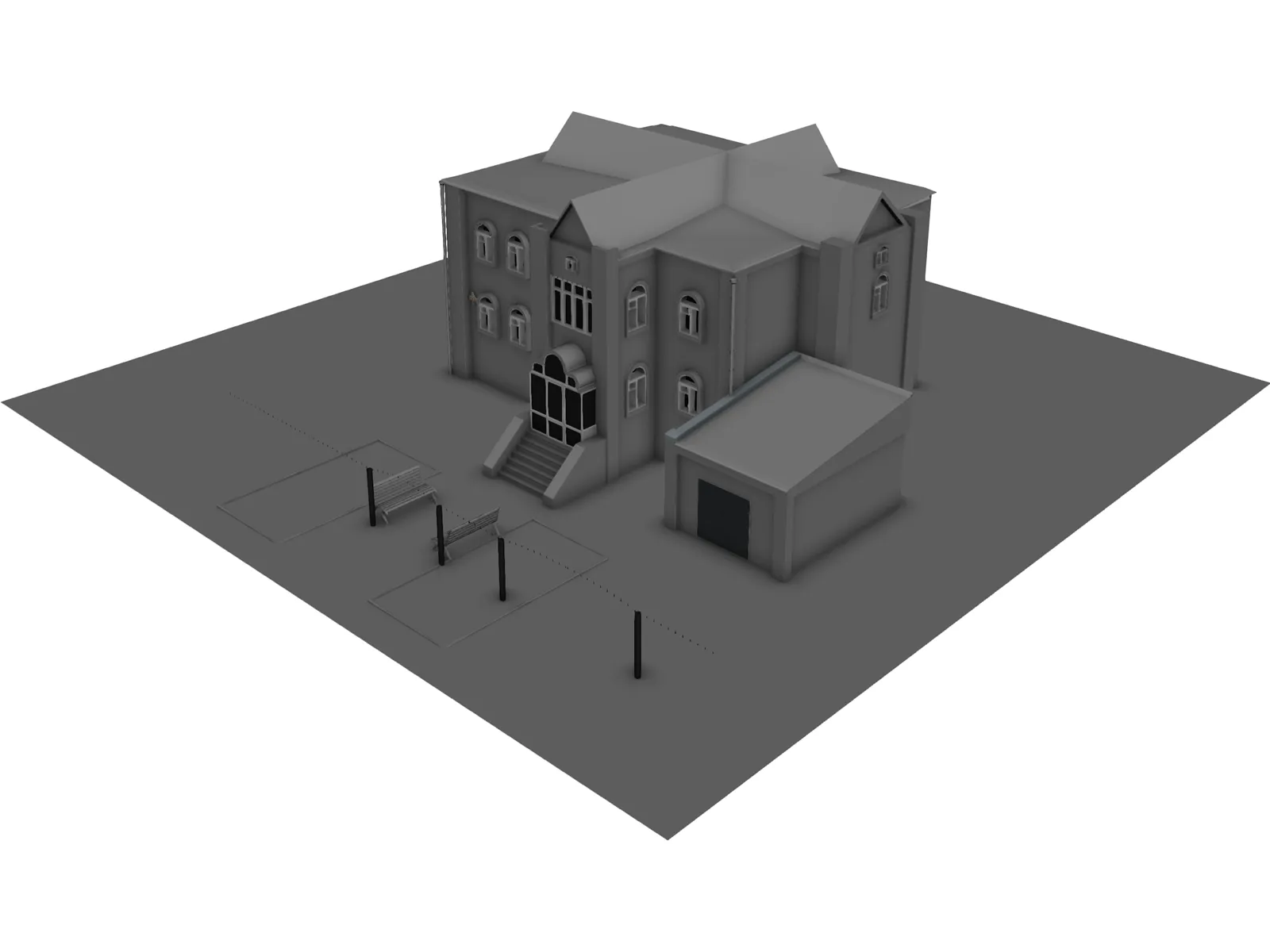 Home 3D Model main preview
