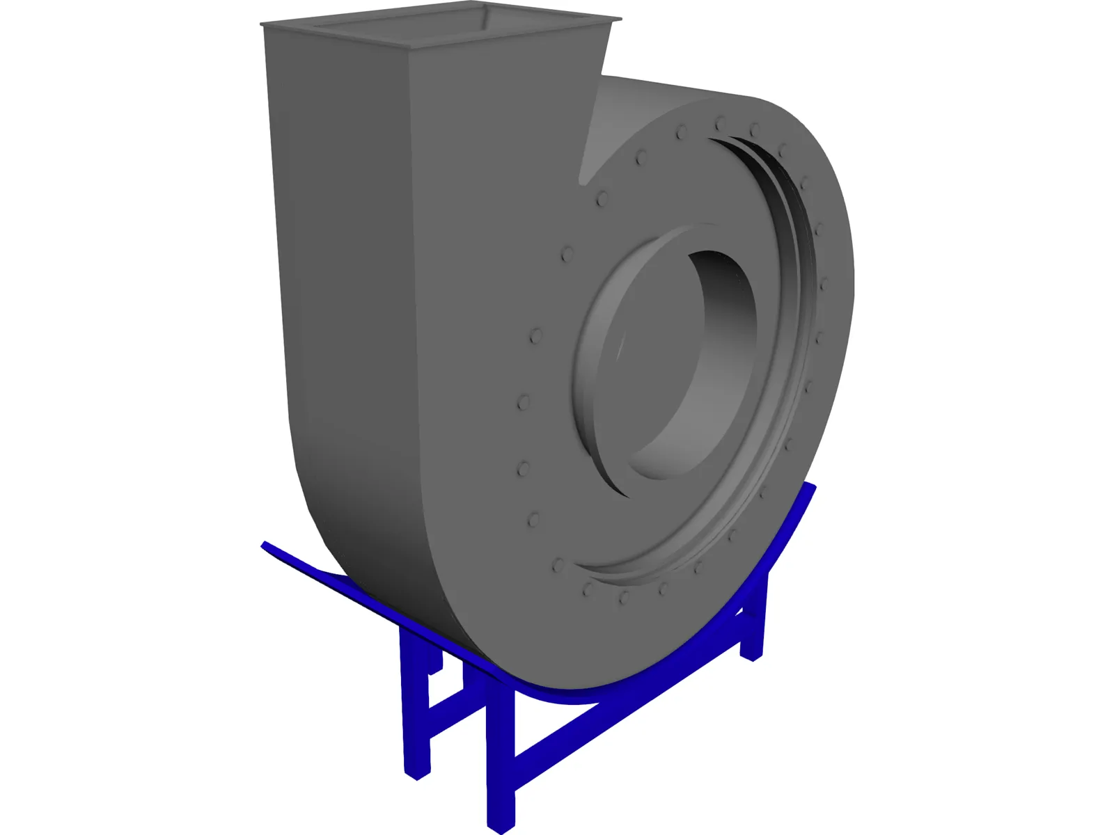 Pump 3D Model main preview