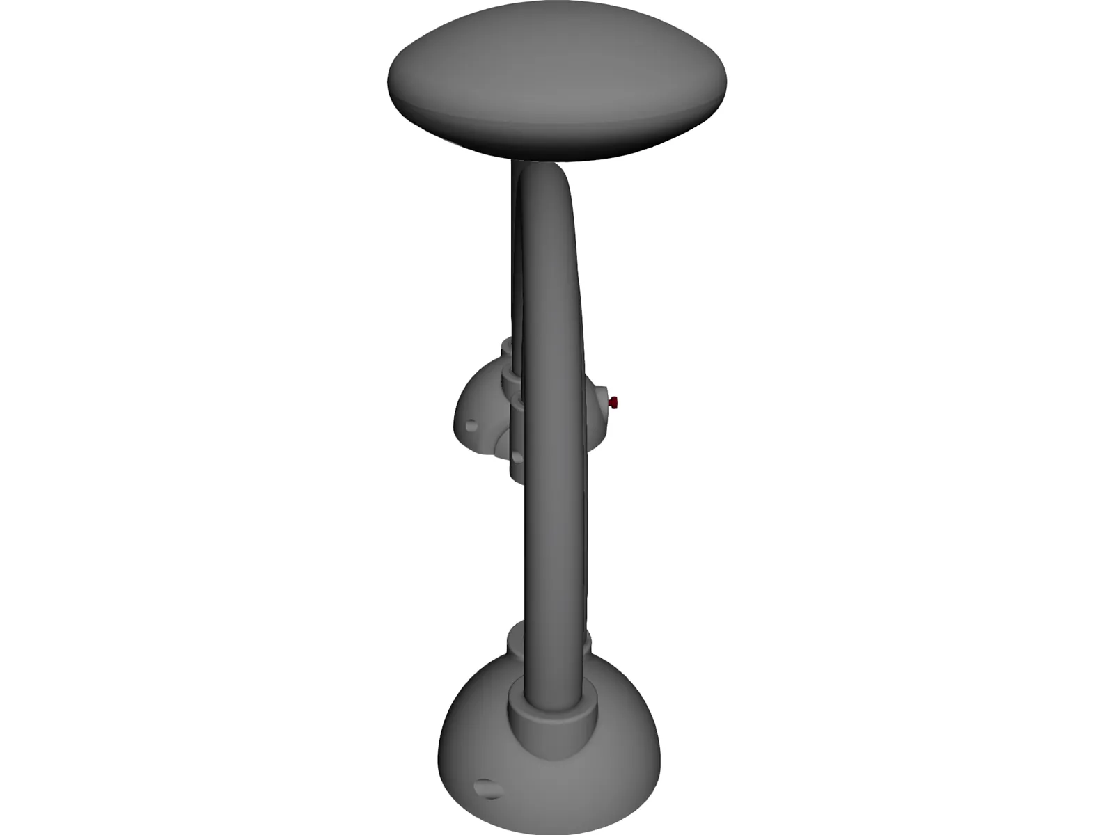 Jonathan Ive Influenced Desk Light 3D Model main preview