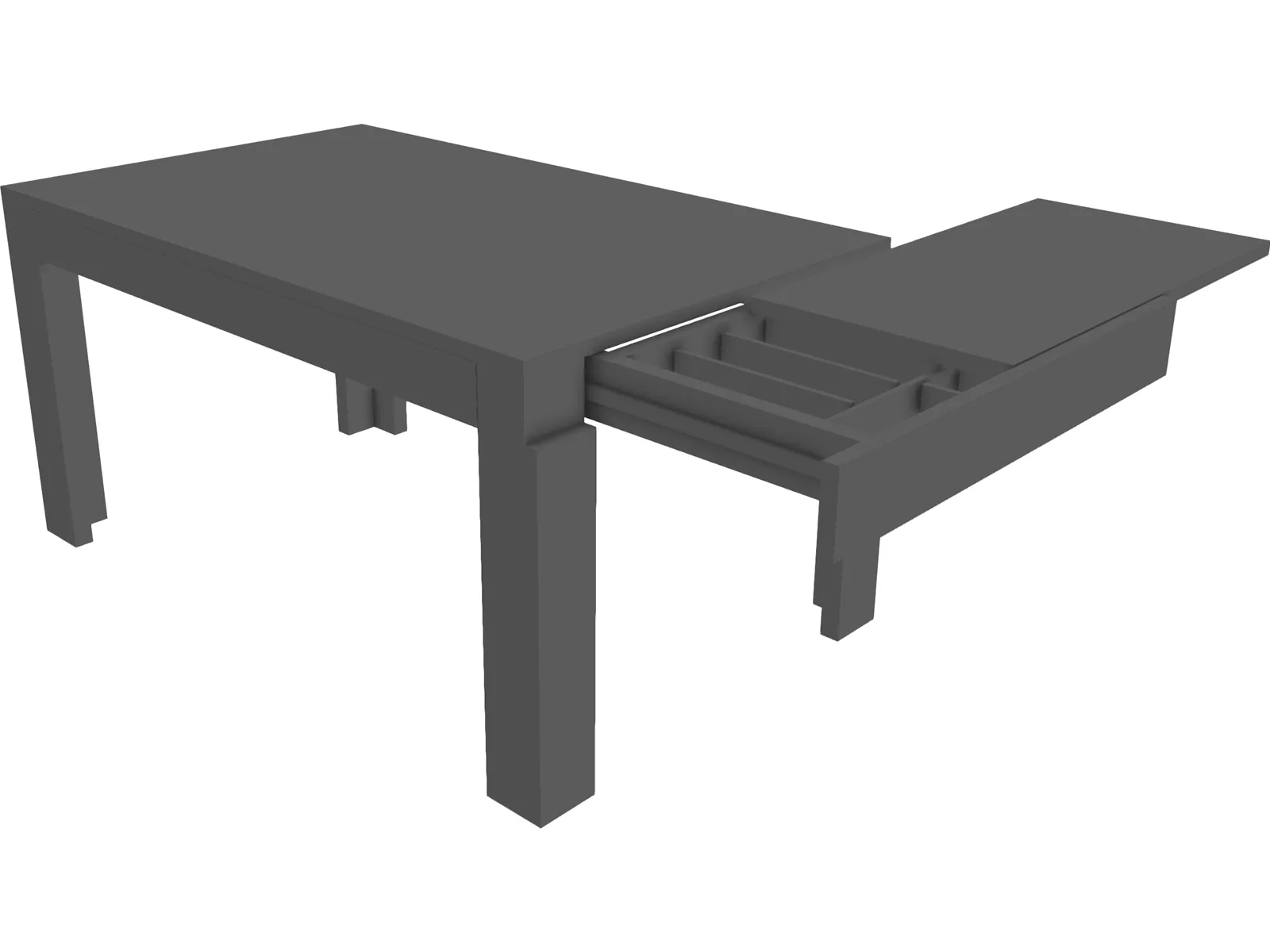 Table 3D Model main preview