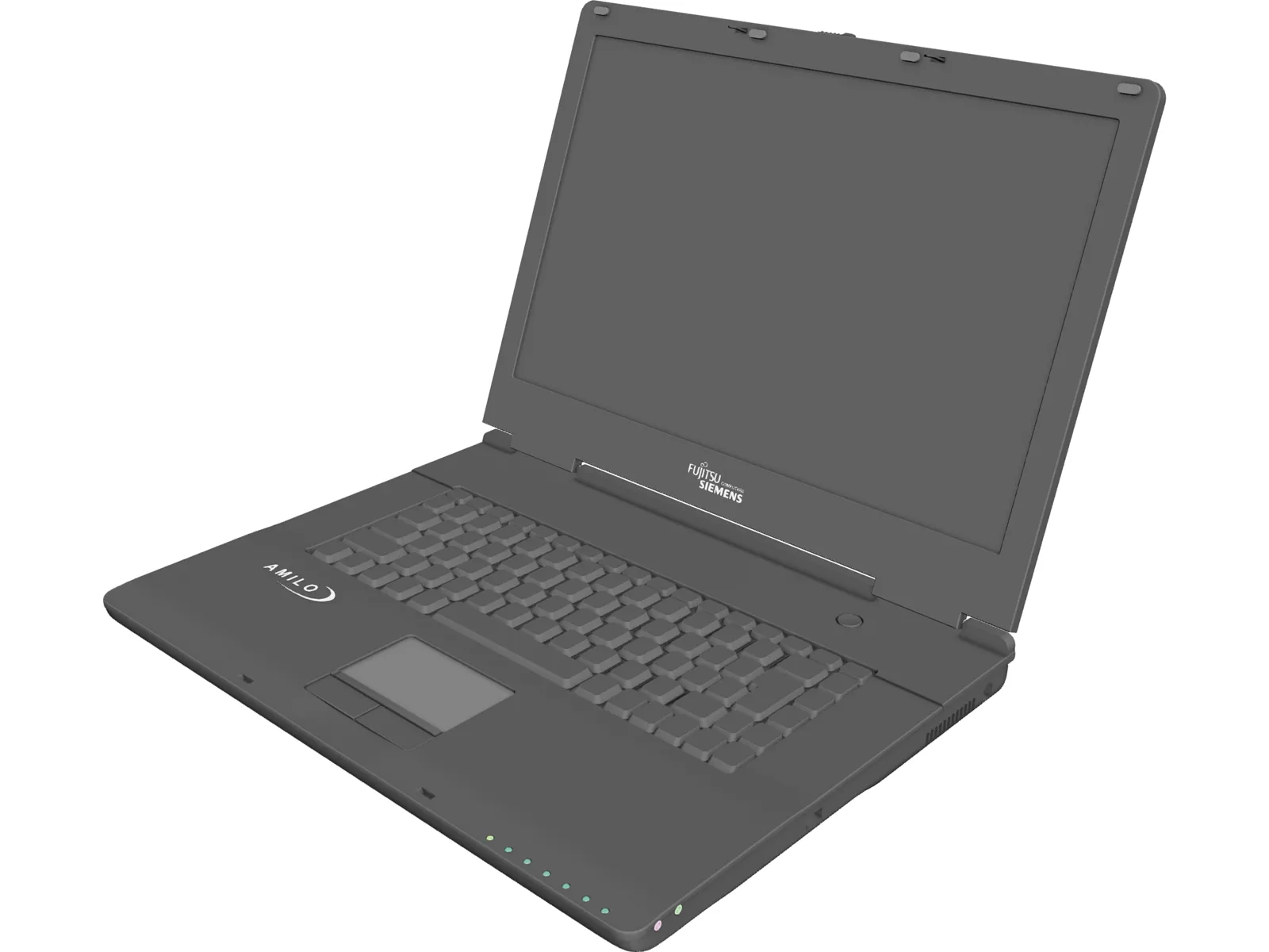 Fujitsu Siemens Amilo 1705 Laptop 3D Model main preview