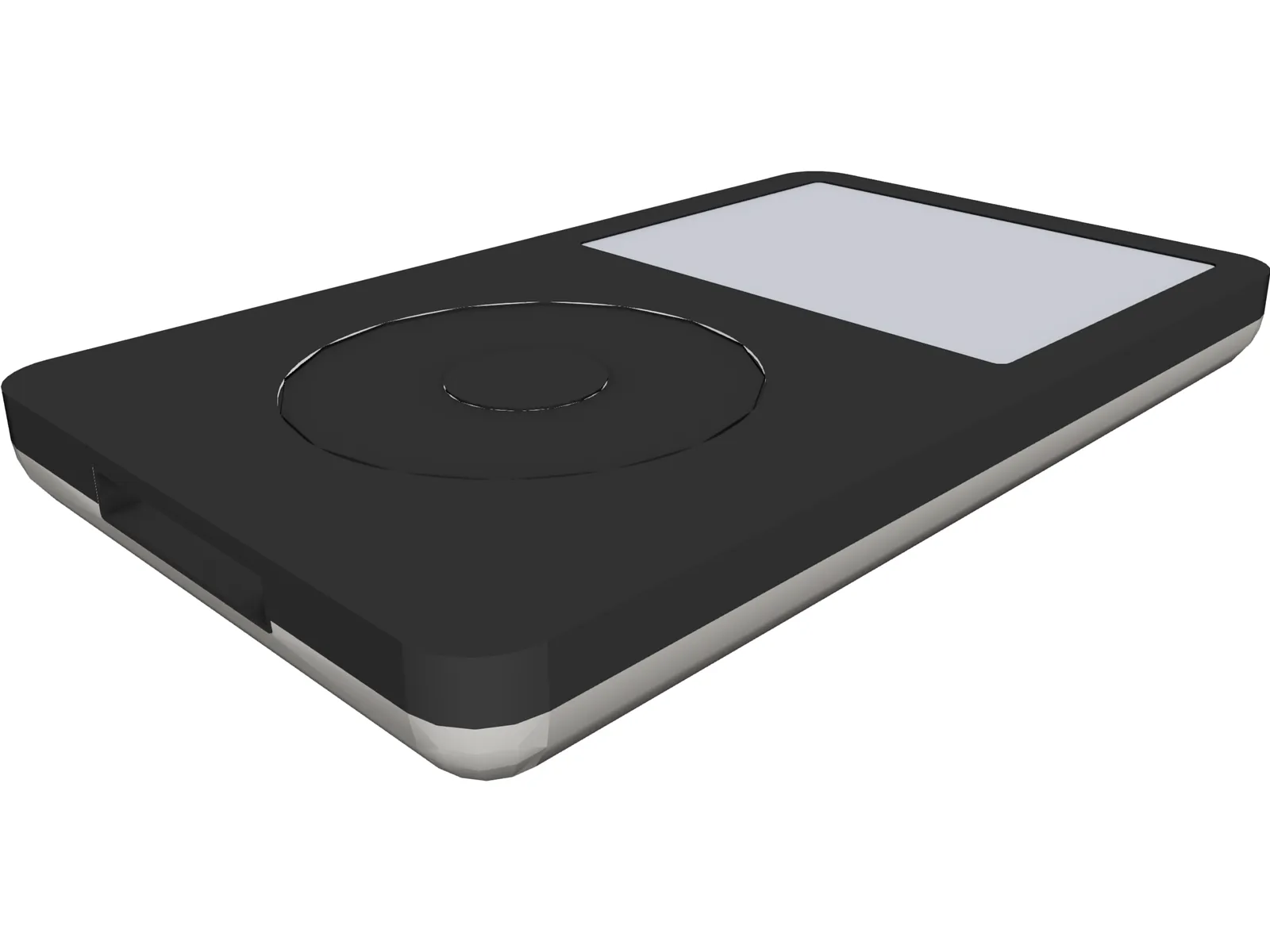 Apple iPod Classic (5th gen) 3D Model main preview