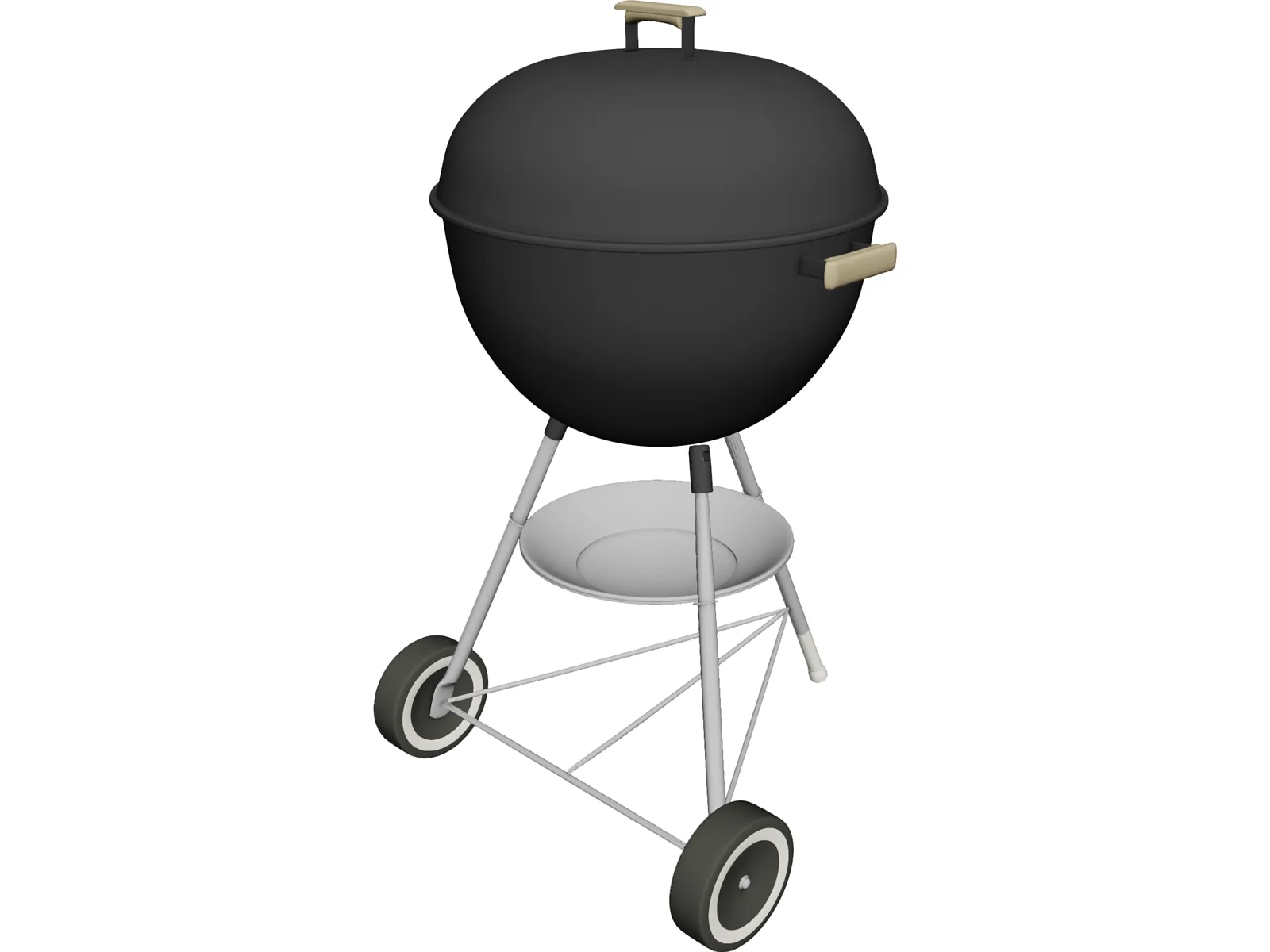 Grill Webber 3D Model main preview