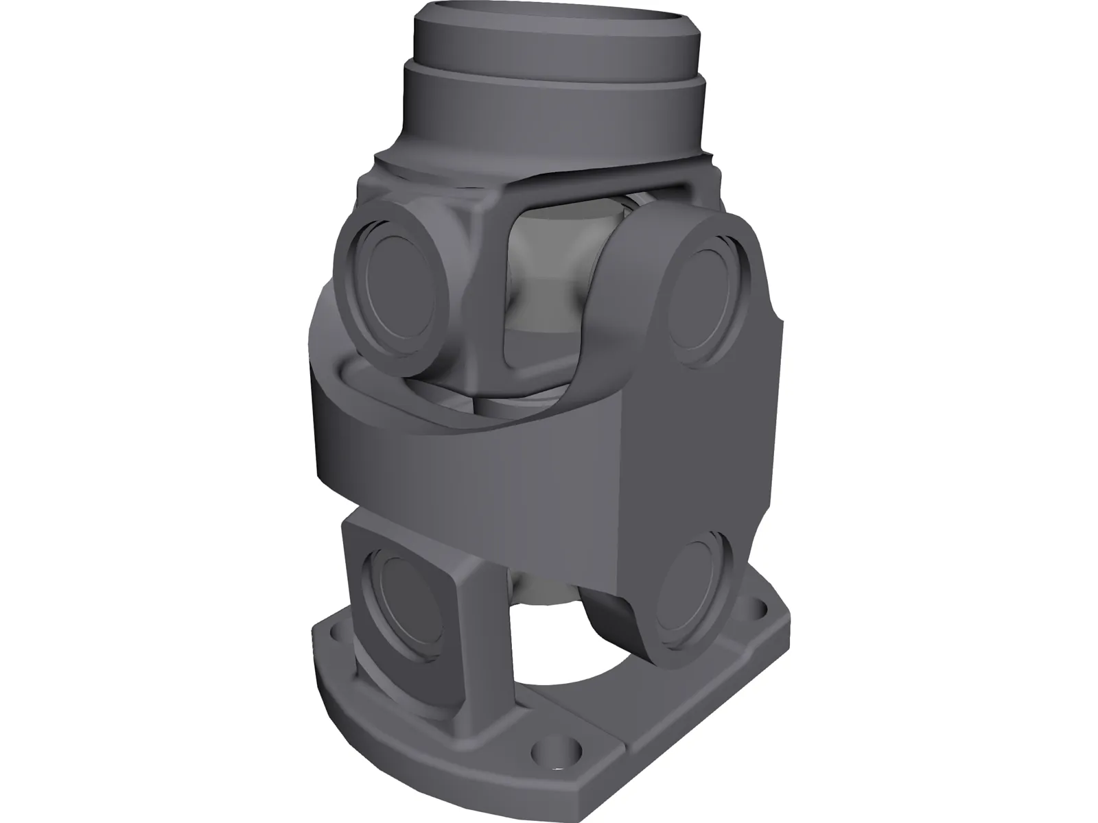 Doble Cardan Joint 3D Model main preview