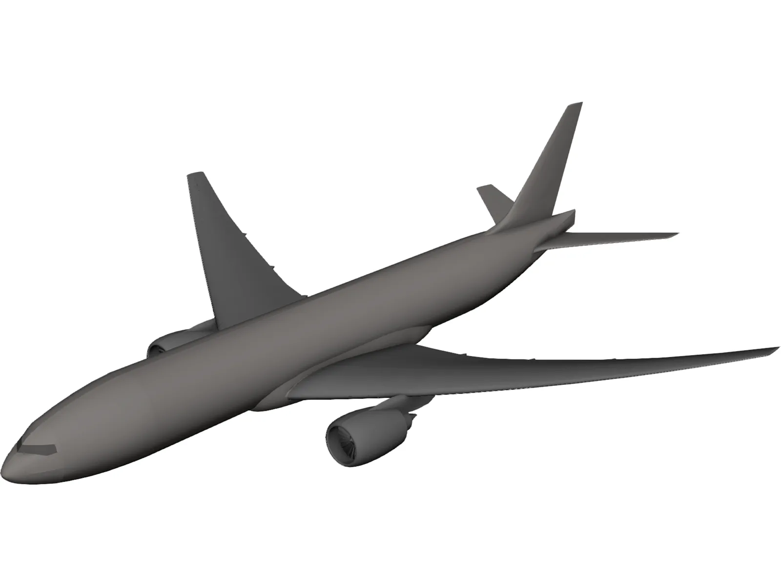 Boeing 777 3D Model main preview